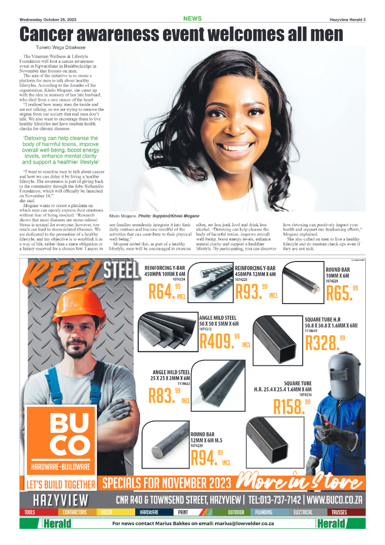 Hazyview Herald 25 October 2023 page 3