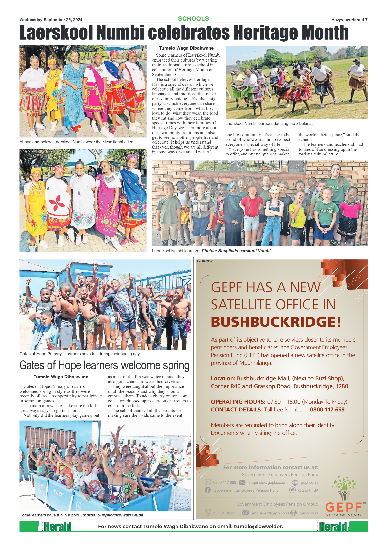 Hazyview Herald 25 September 2024 page 7