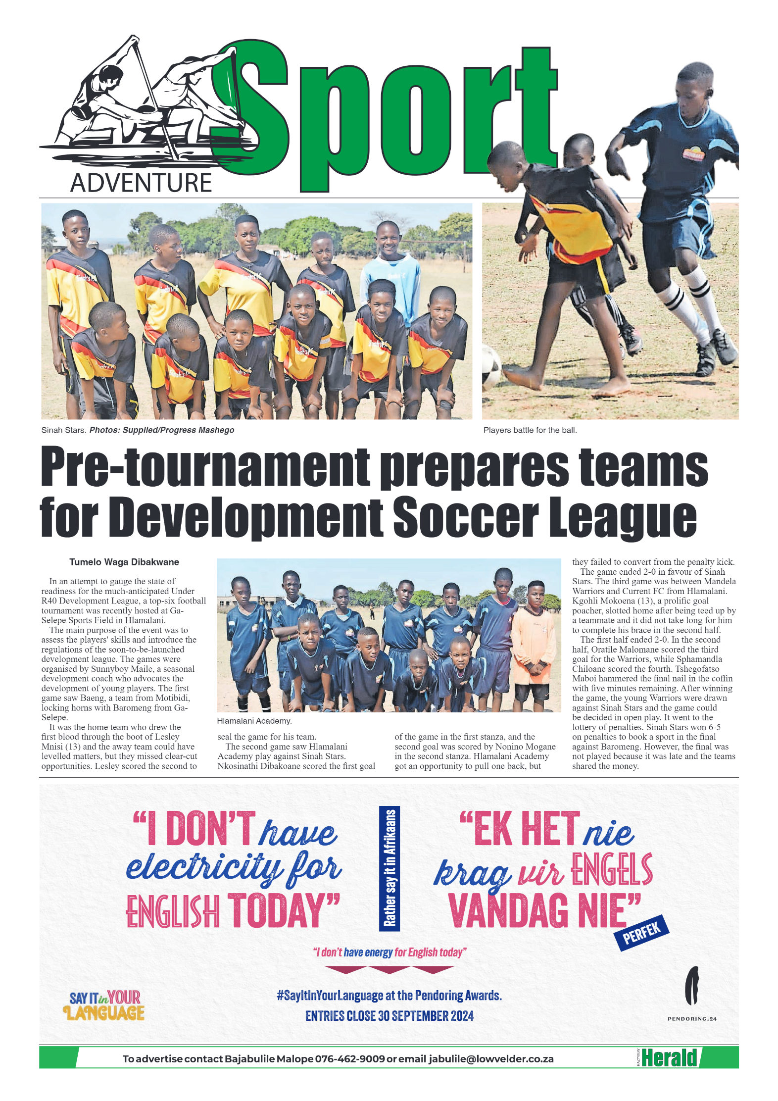 Hazyview Herald 25 September 2024 page 8