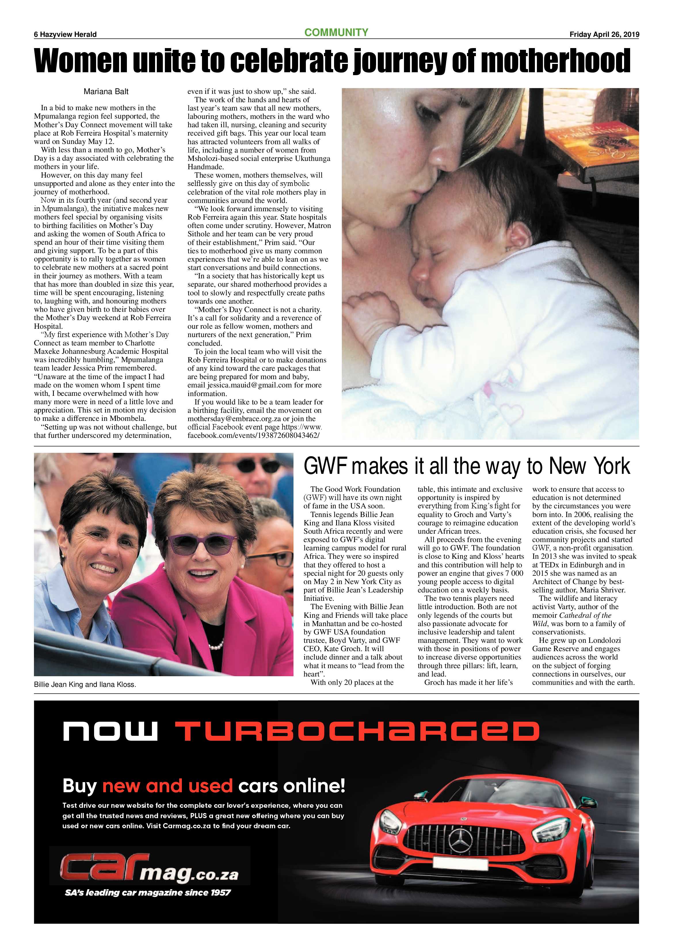 Hazyview Herald 26 April 2019 page 6