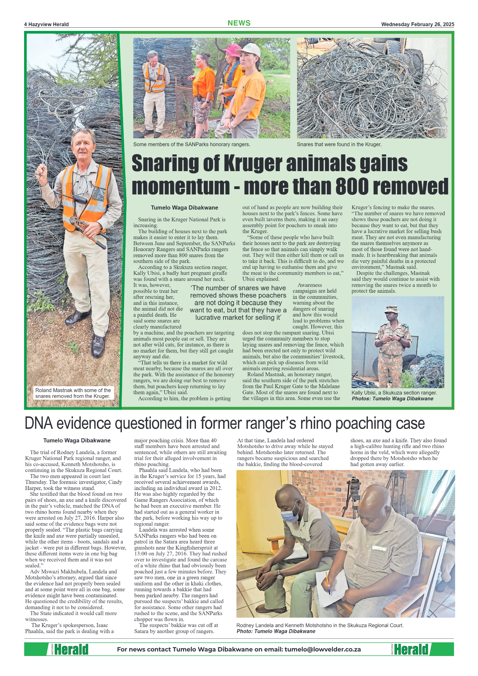 Hazyview Herald 26 February 2025 page 4