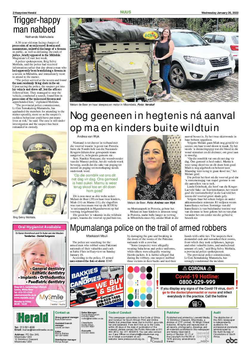 Hazyview Herald 26 January 2022 page 2