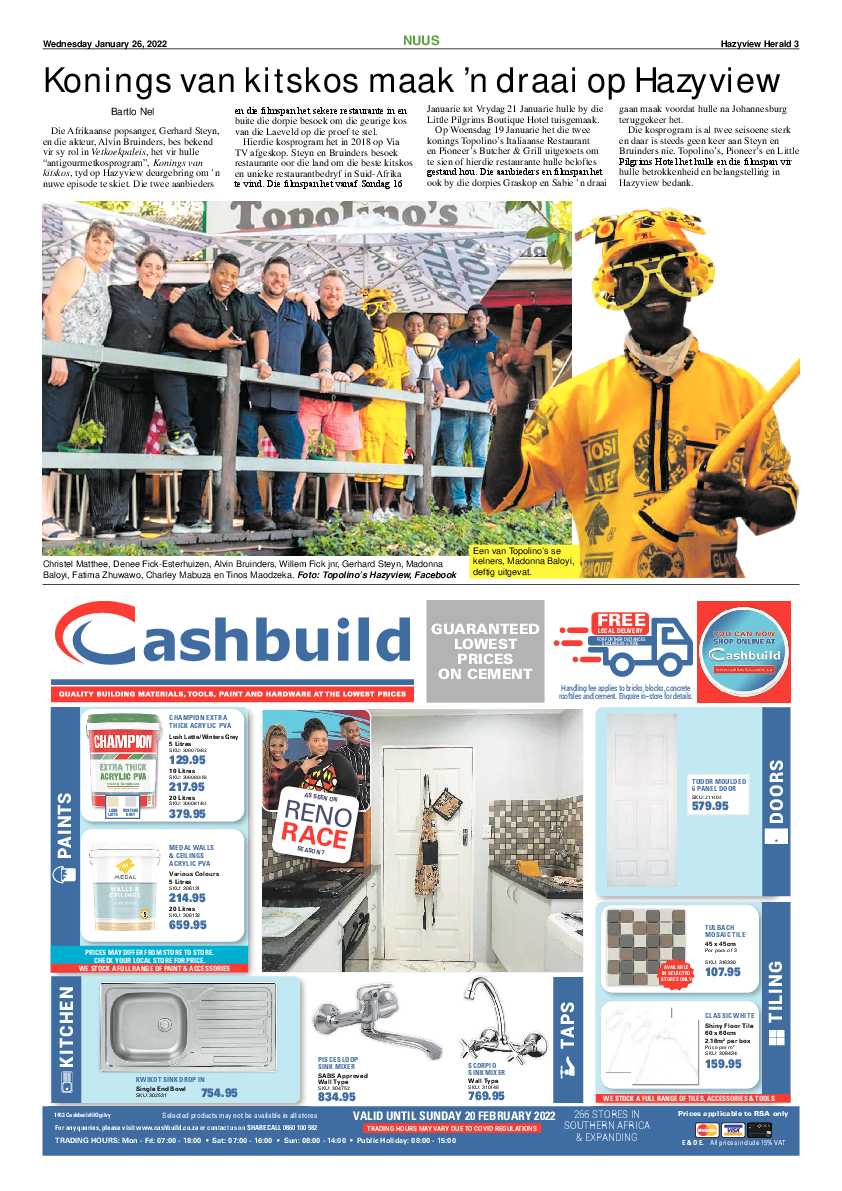 Hazyview Herald 26 January 2022 page 3