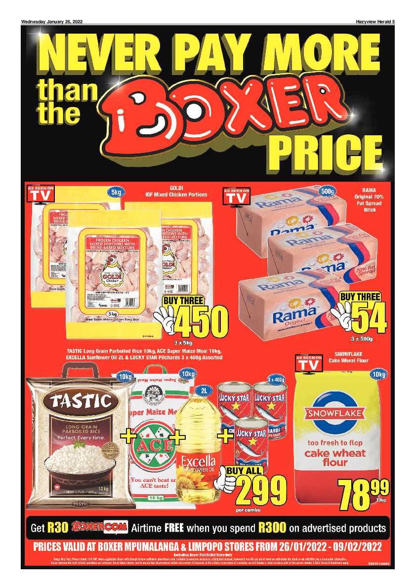 Hazyview Herald 26 January 2022 page 5