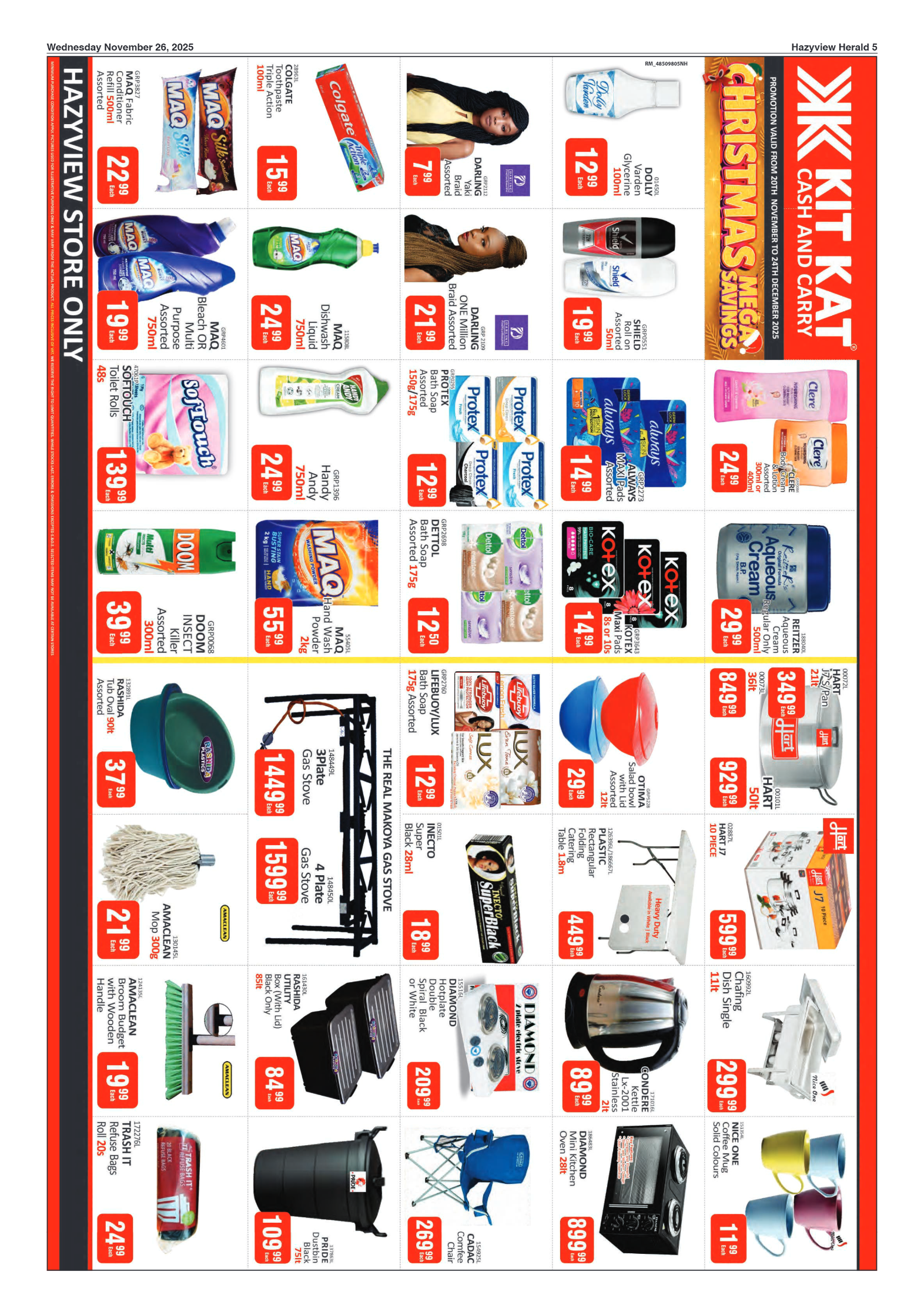 Hazyview Herald 26 November 2025 page 5