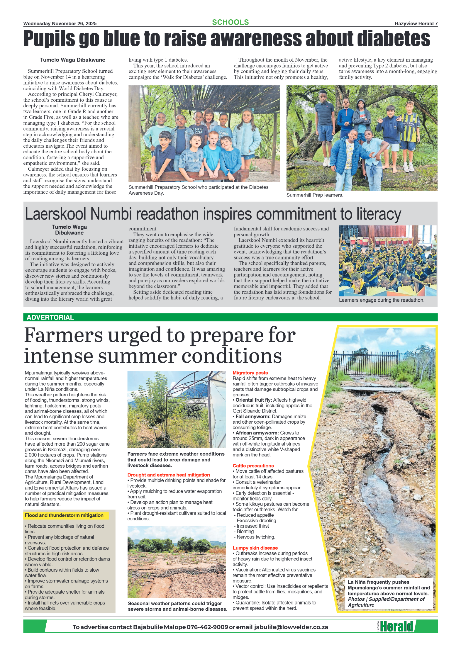 Hazyview Herald 26 November 2025 page 7