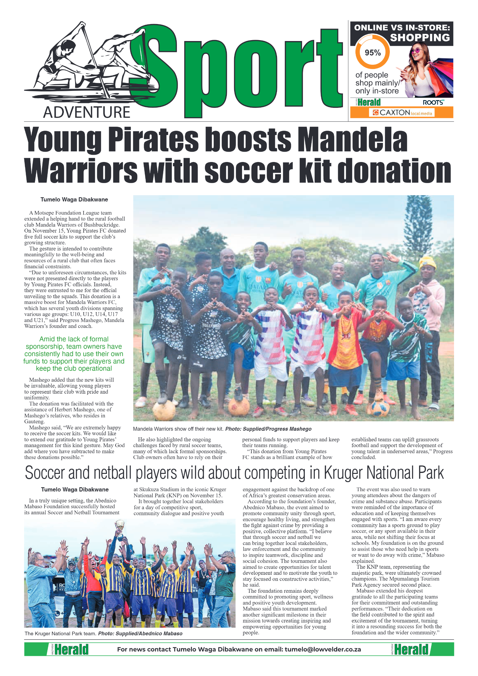 Hazyview Herald 26 November 2025 page 8