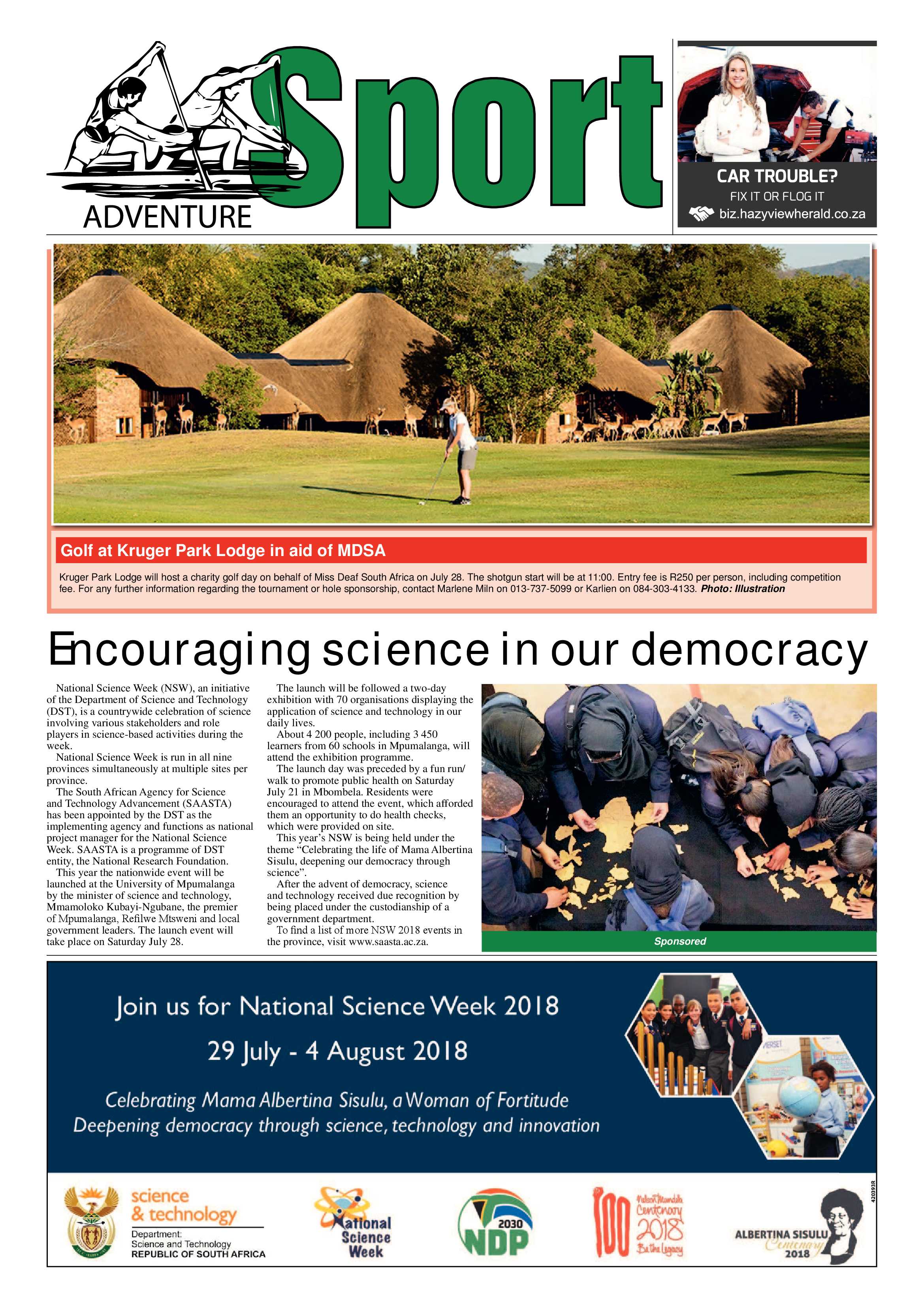 Hazyview Herald 27 July 2018 page 8