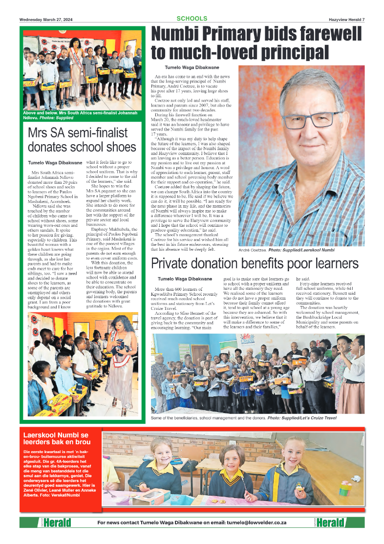 Hazyview Herald 27 March 2024 page 7