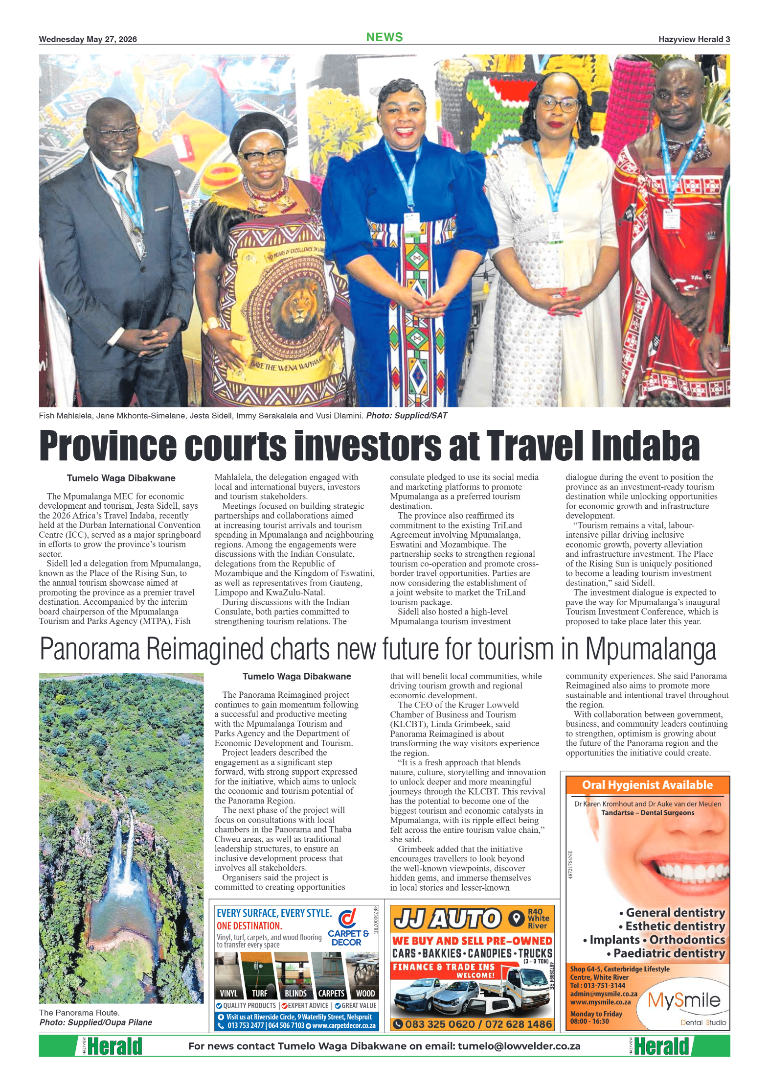 Hazyview Herald 27 May 2026 page 3