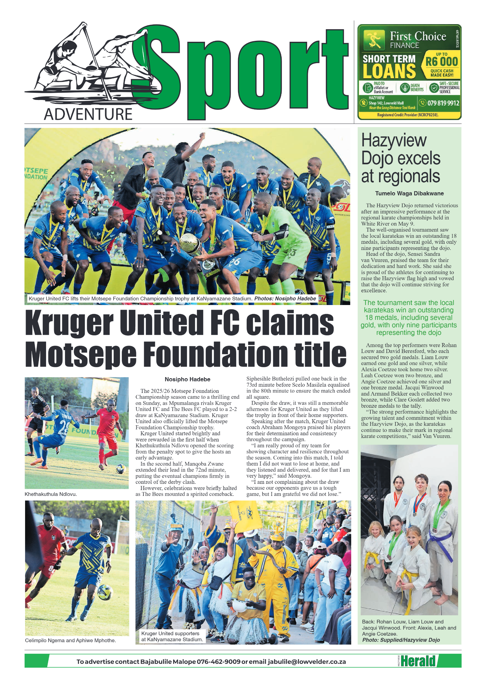 Hazyview Herald 27 May 2026 page 8