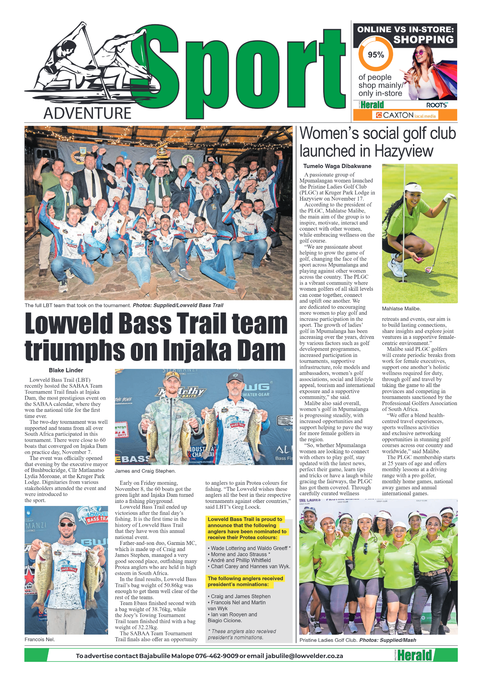 Hazyview Herald 27 November 2024 page 8