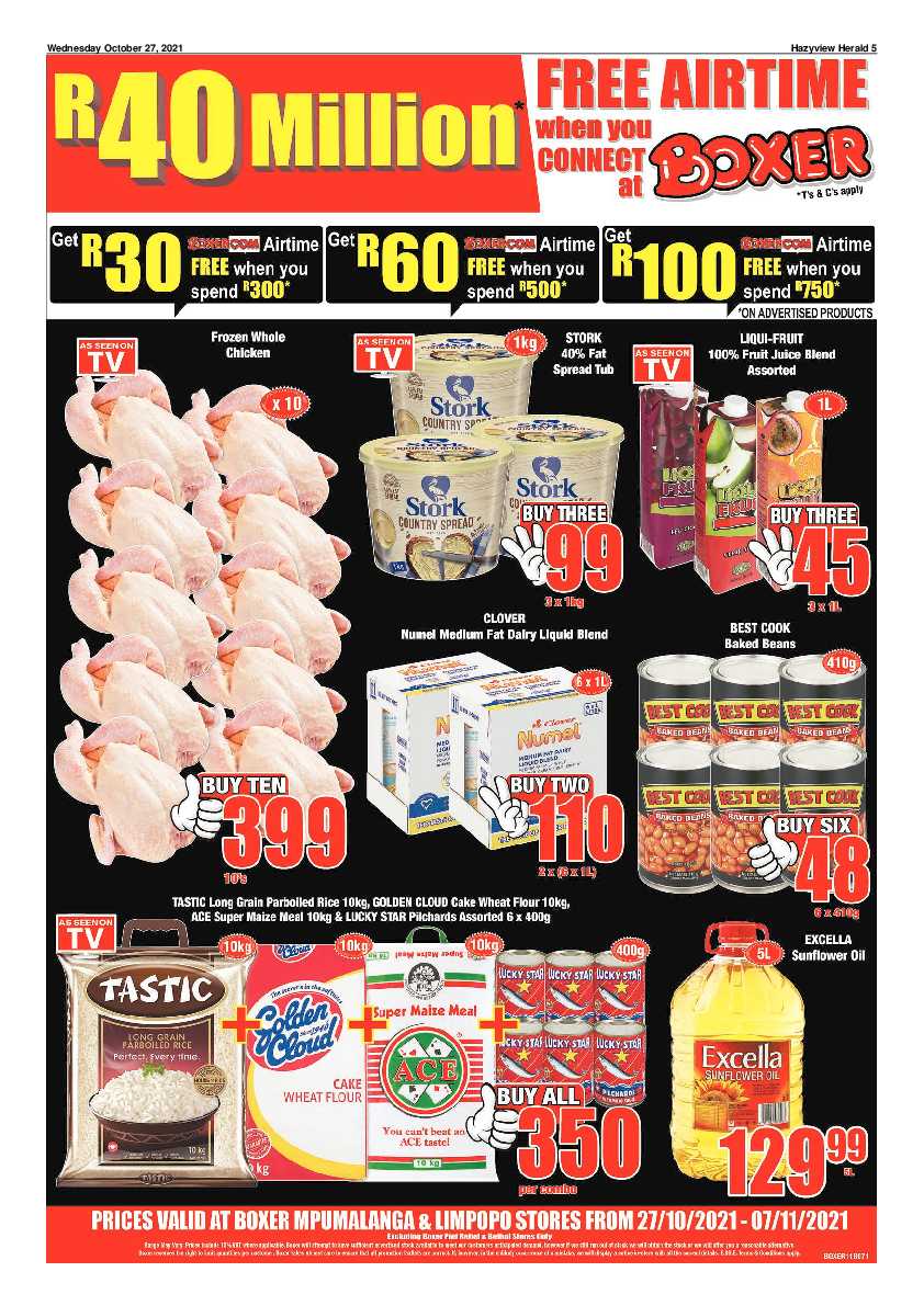 Hazyview Herald 27 October 2021 page 5
