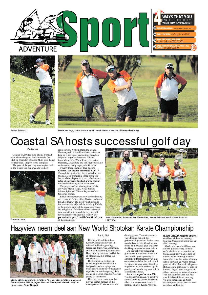 Hazyview Herald 27 October 2021 page 8