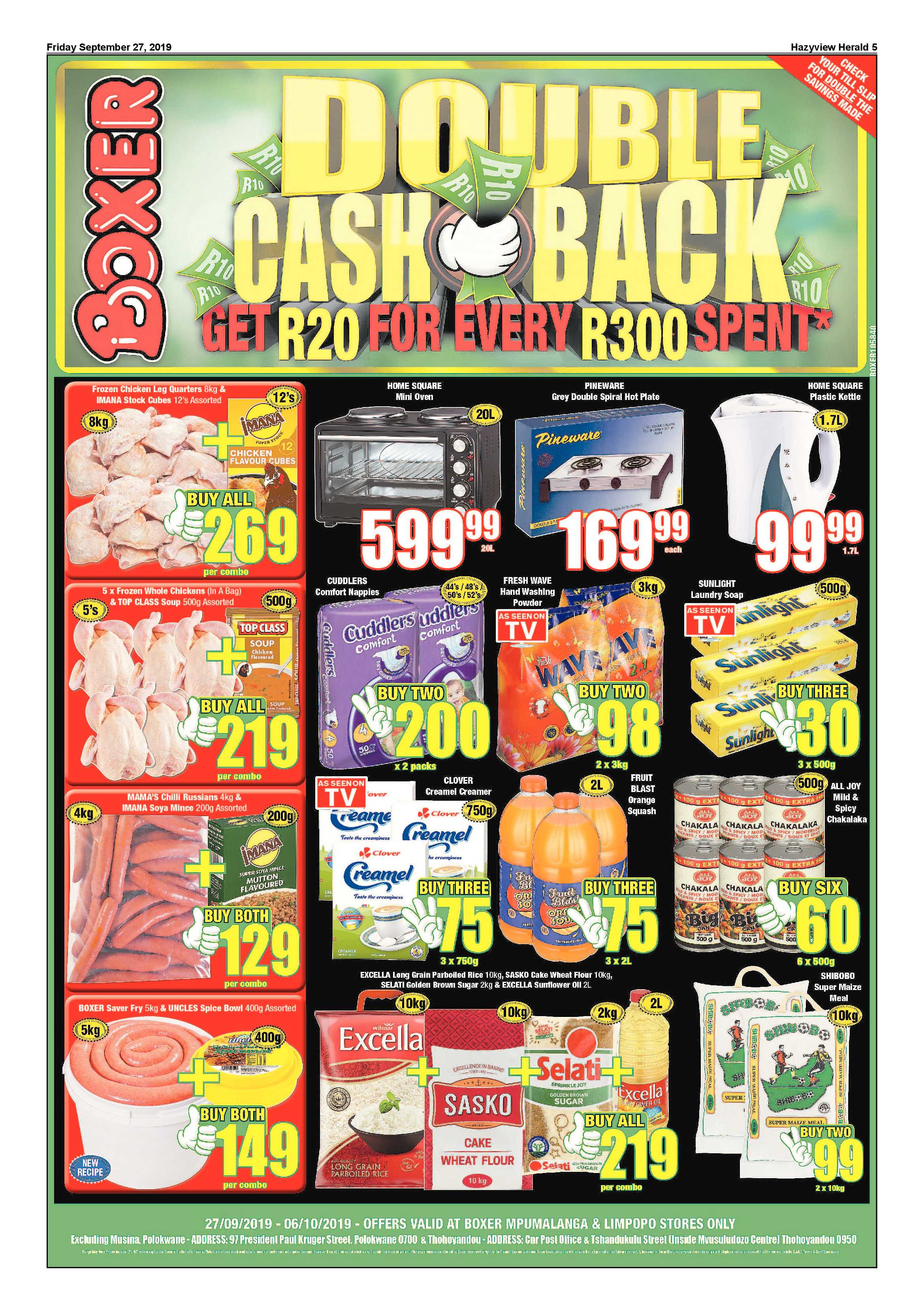 Hazyview Herald 27 September 2019 page 5