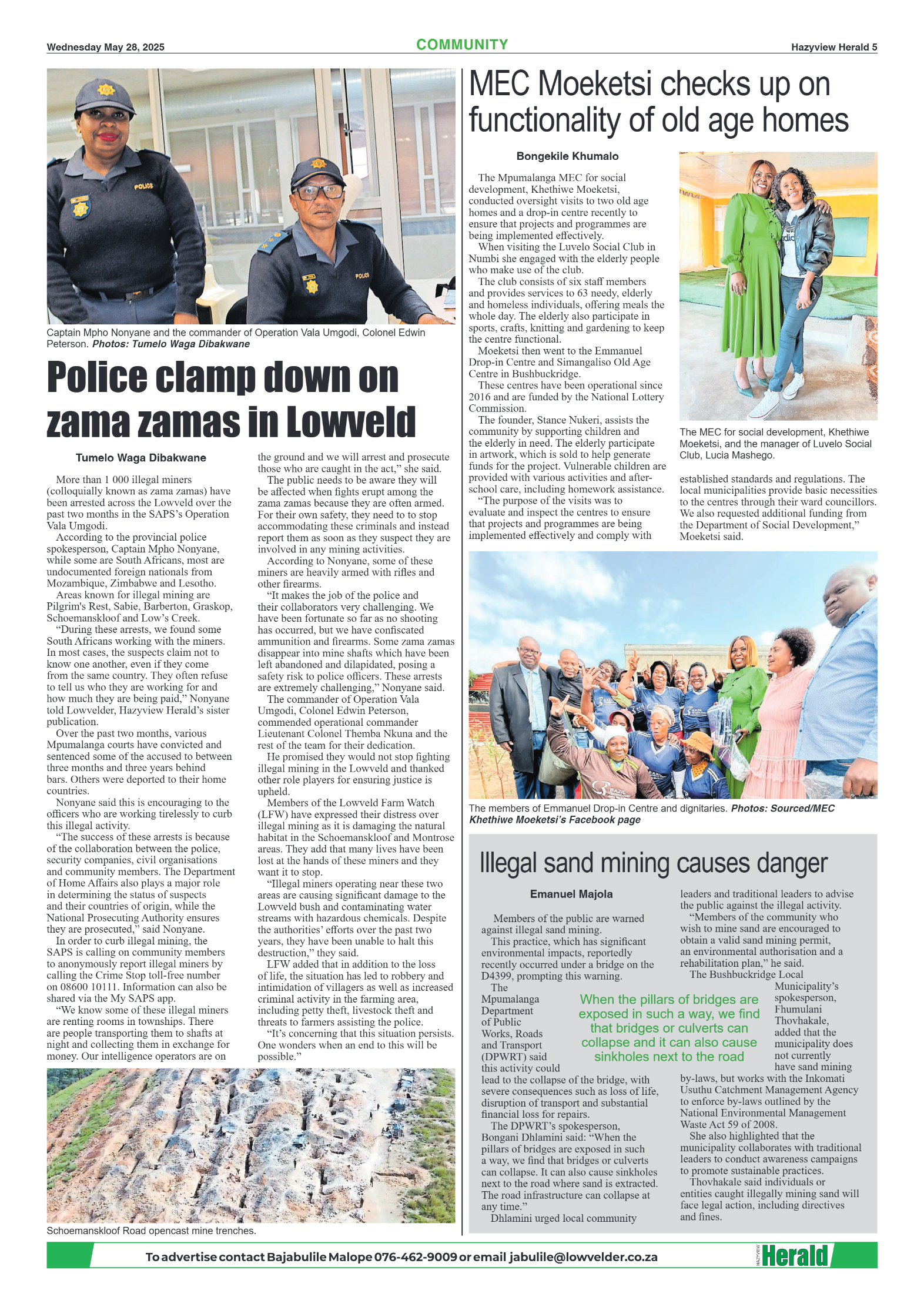 Hazyview Herald 28 May 2025 page 5