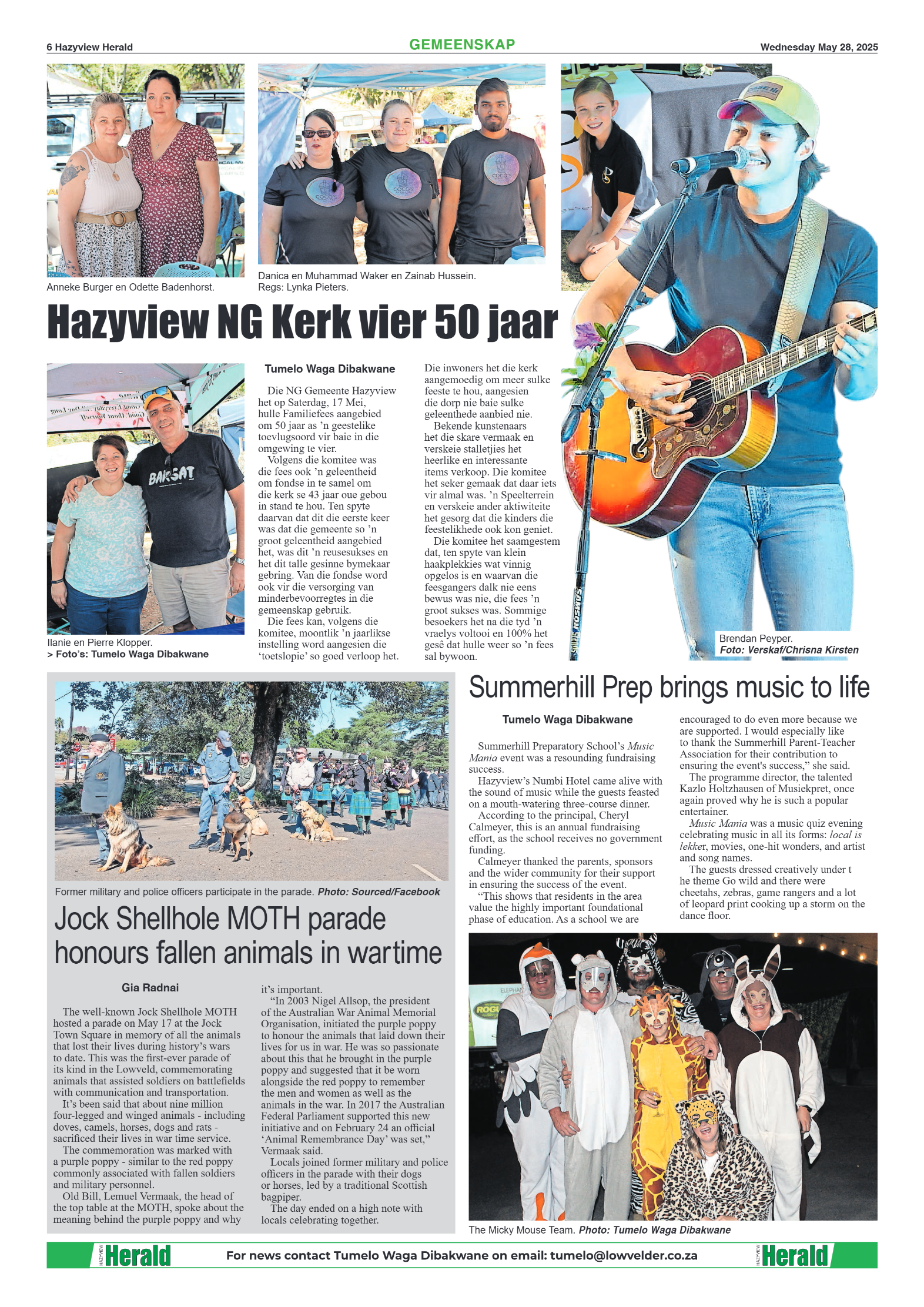 Hazyview Herald 28 May 2025 page 6