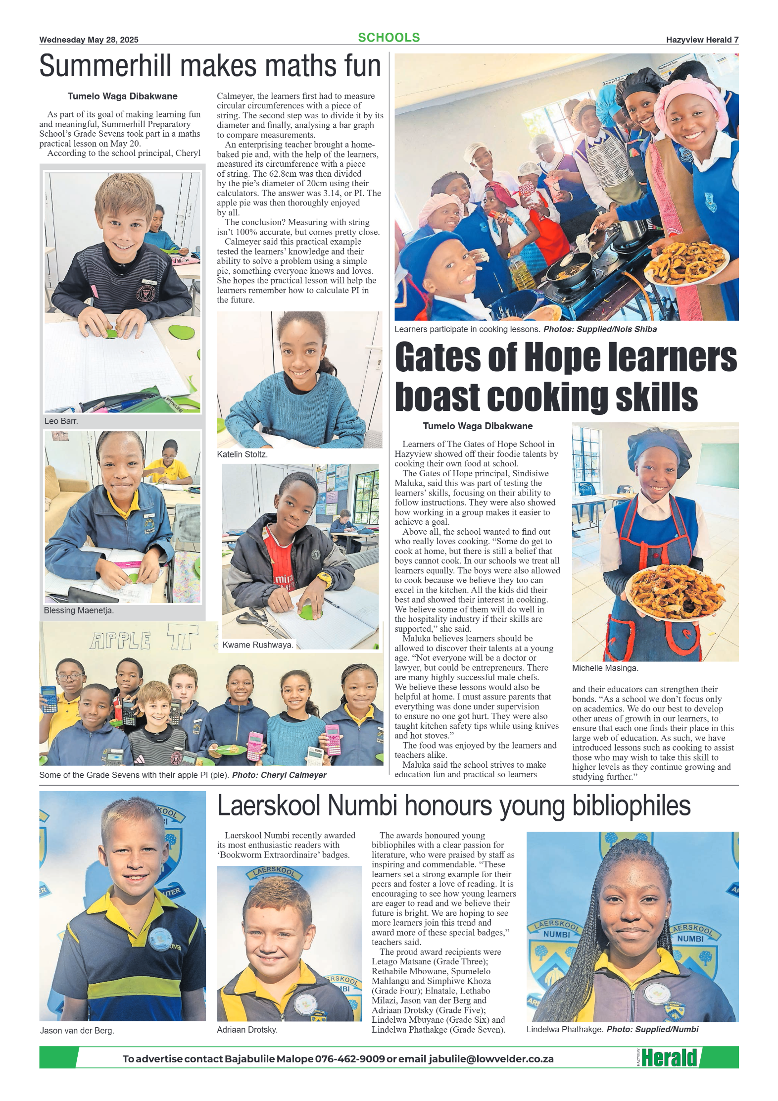 Hazyview Herald 28 May 2025 page 7