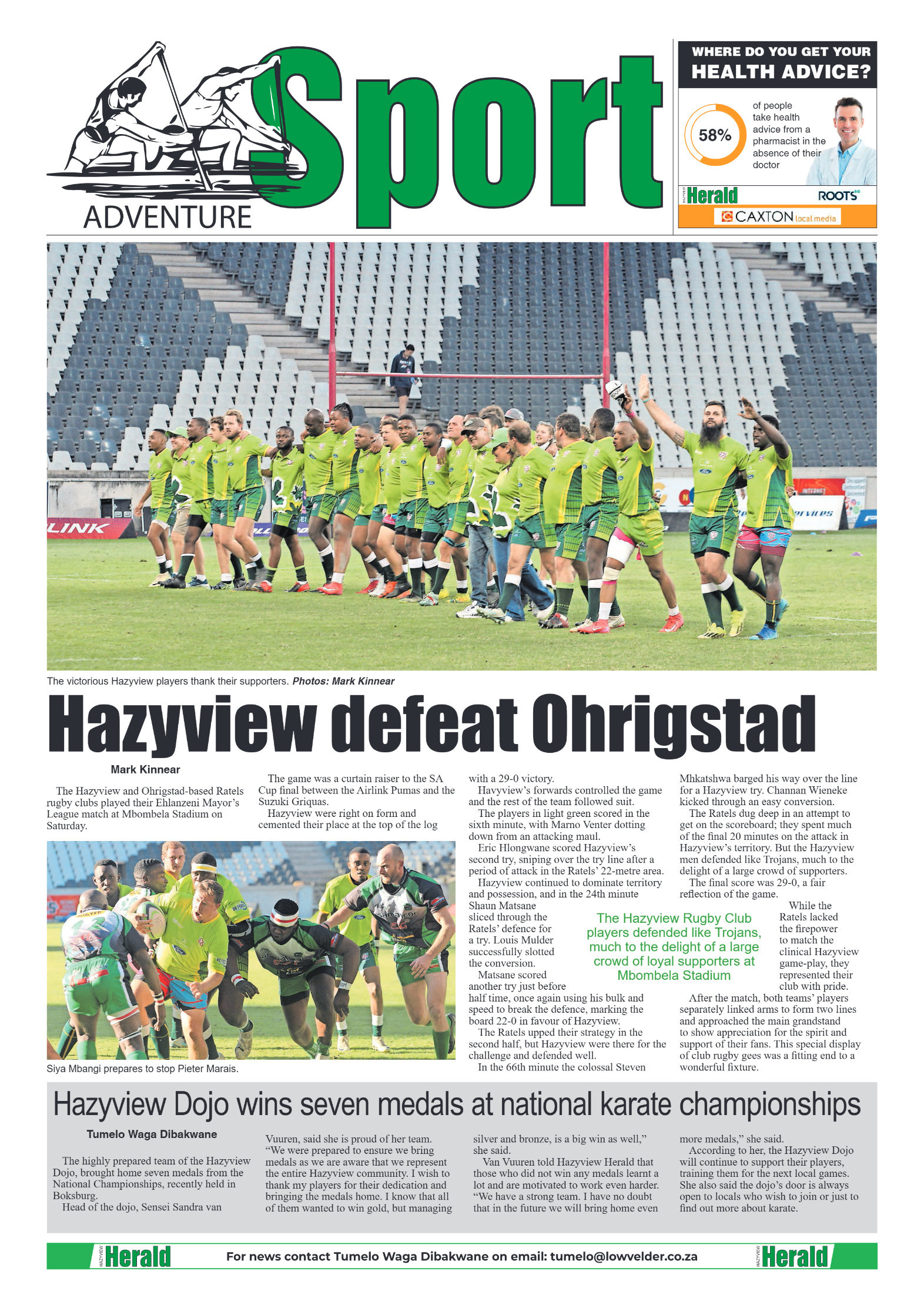 Hazyview Herald 28 May 2025 page 8