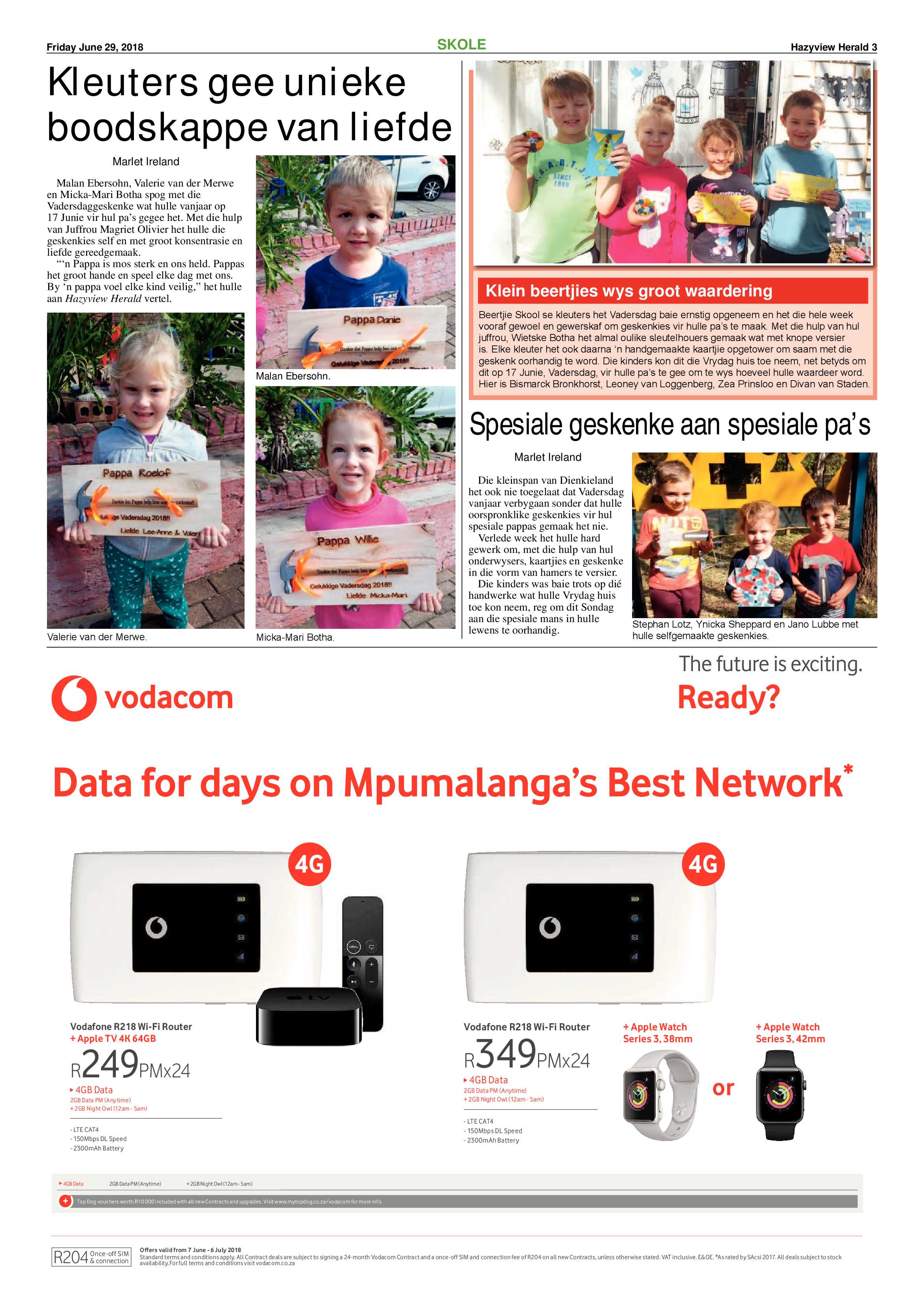 Hazyview Herald 29 June 2018 page 3