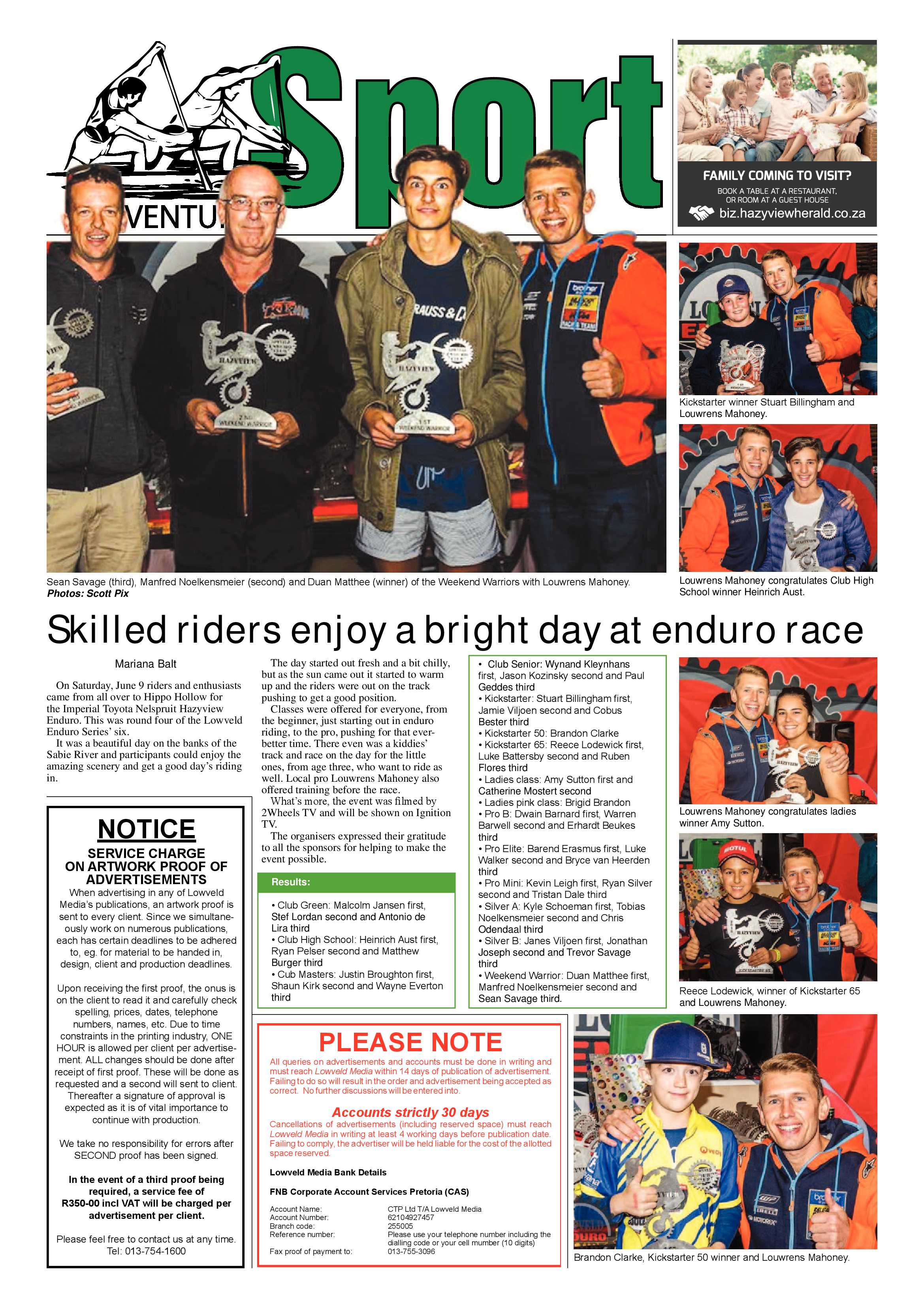 Hazyview Herald 29 June 2018 page 8