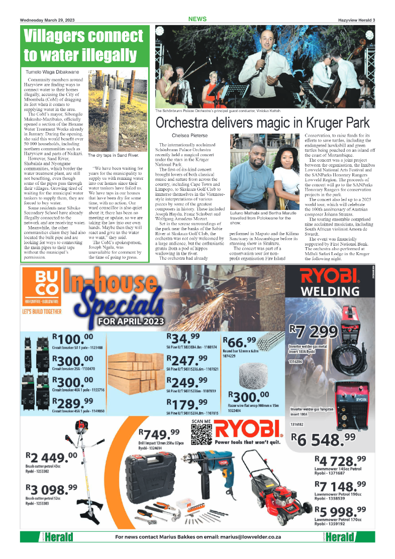 Hazyview Herald 29 March 2023 page 3