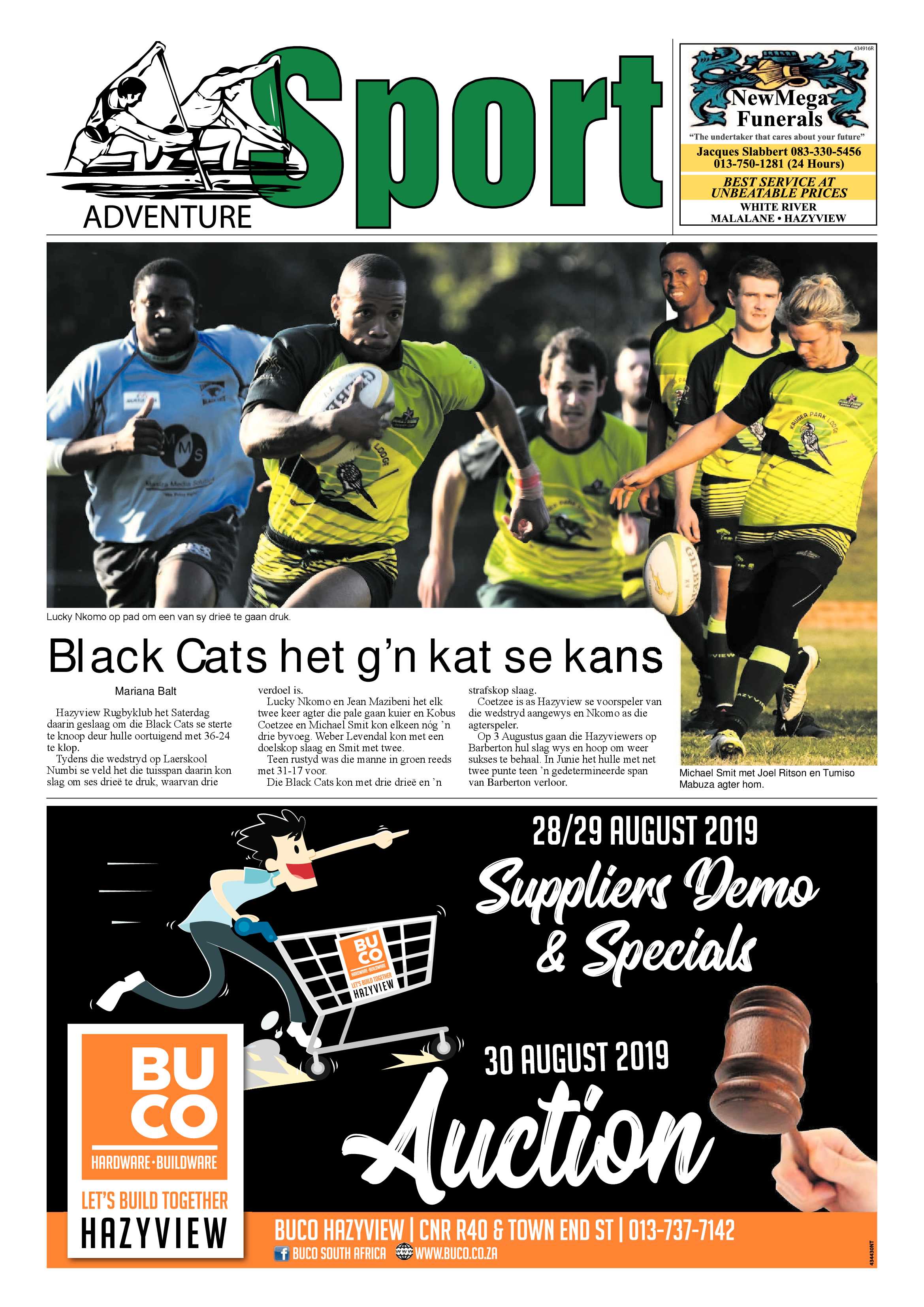 Hazyview Herald 2 August 2019 page 8