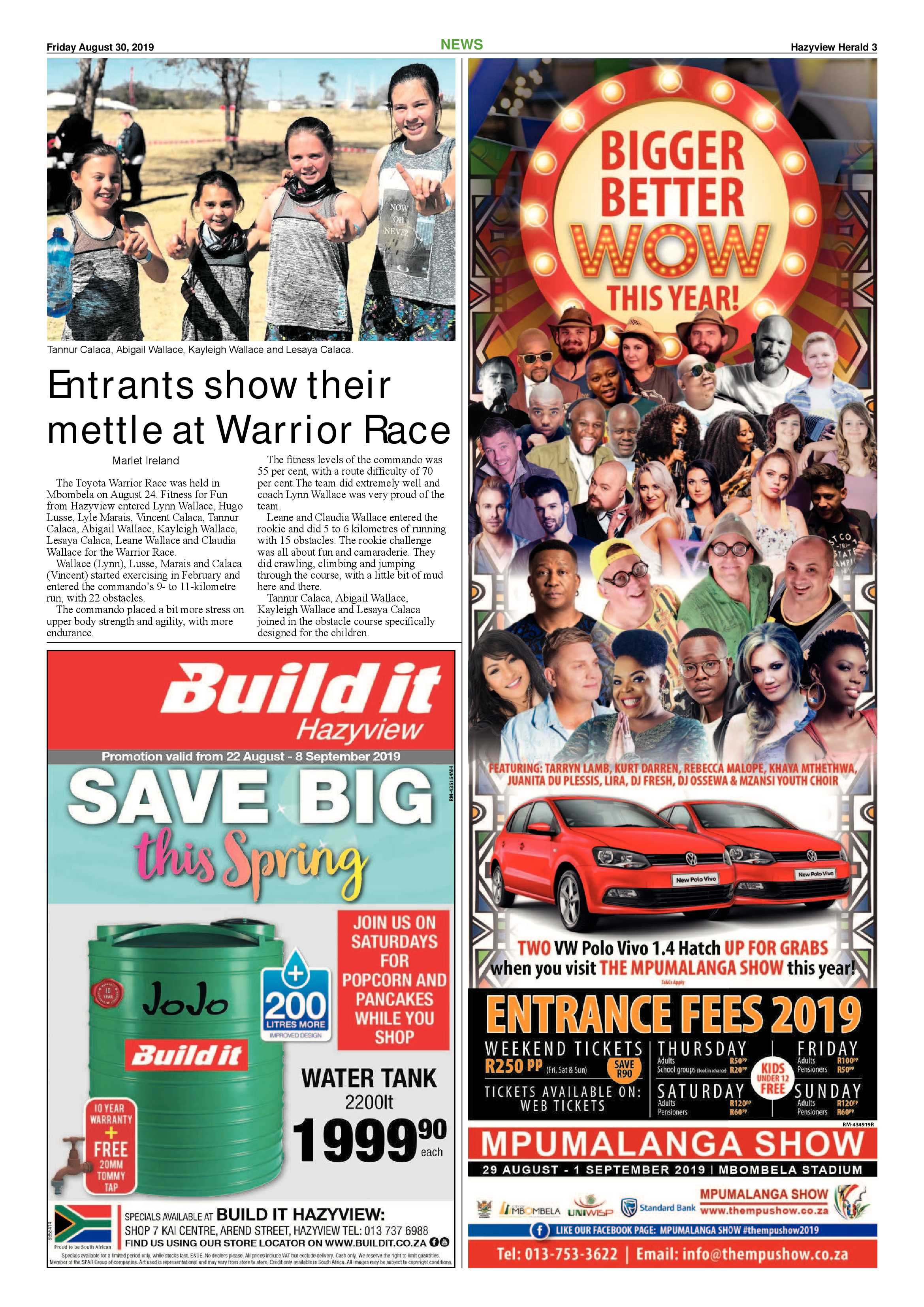 Hazyview Herald 30 August 2019 page 3