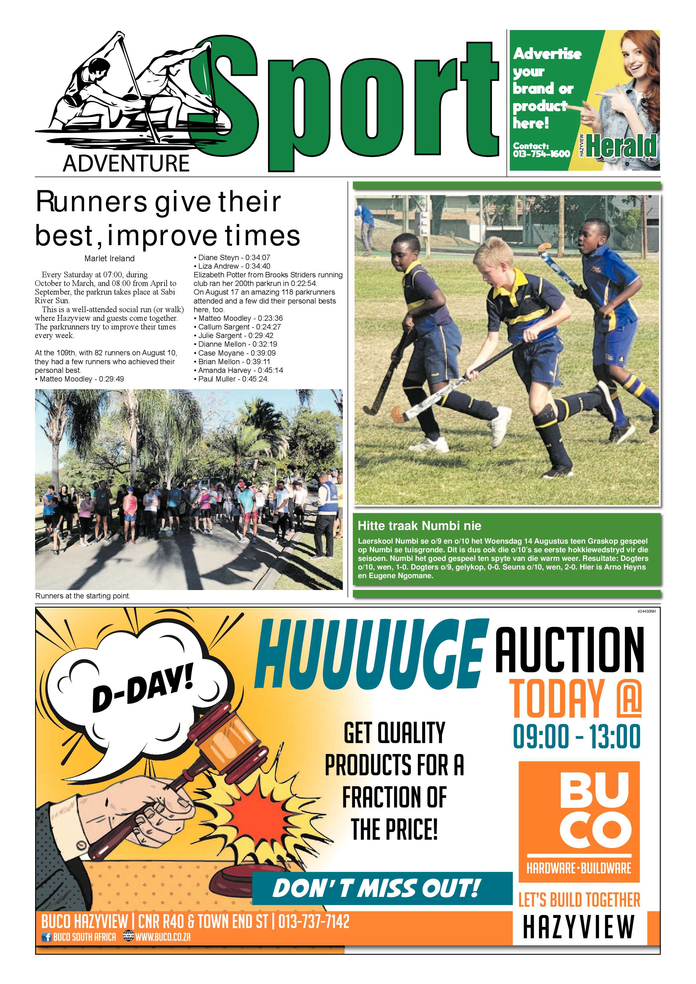 Hazyview Herald 30 August 2019 page 8