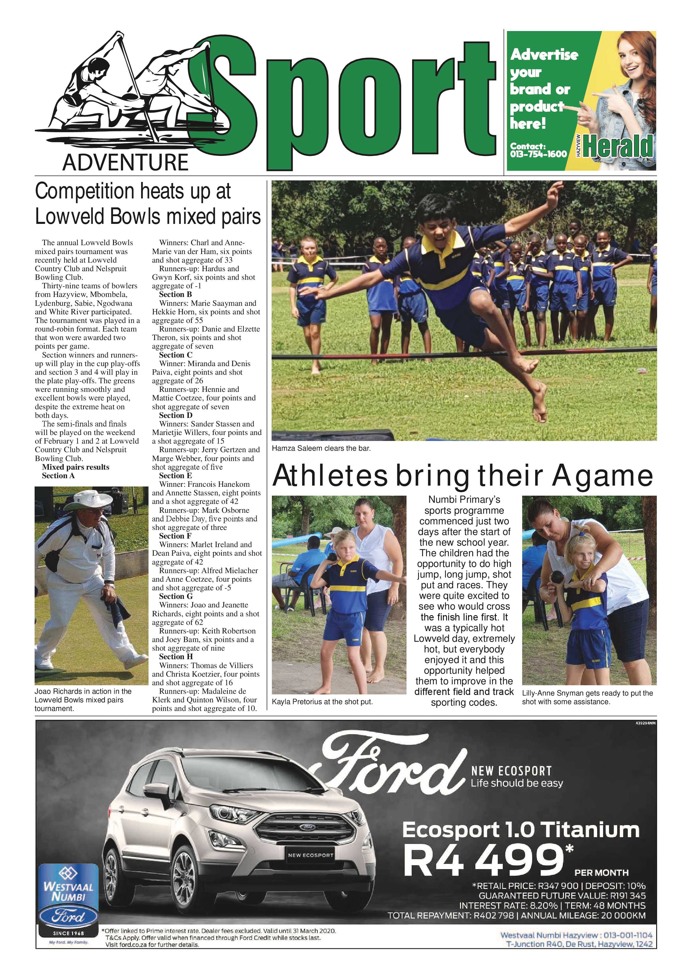 Hazyview Herald 31 January 2020 page 8