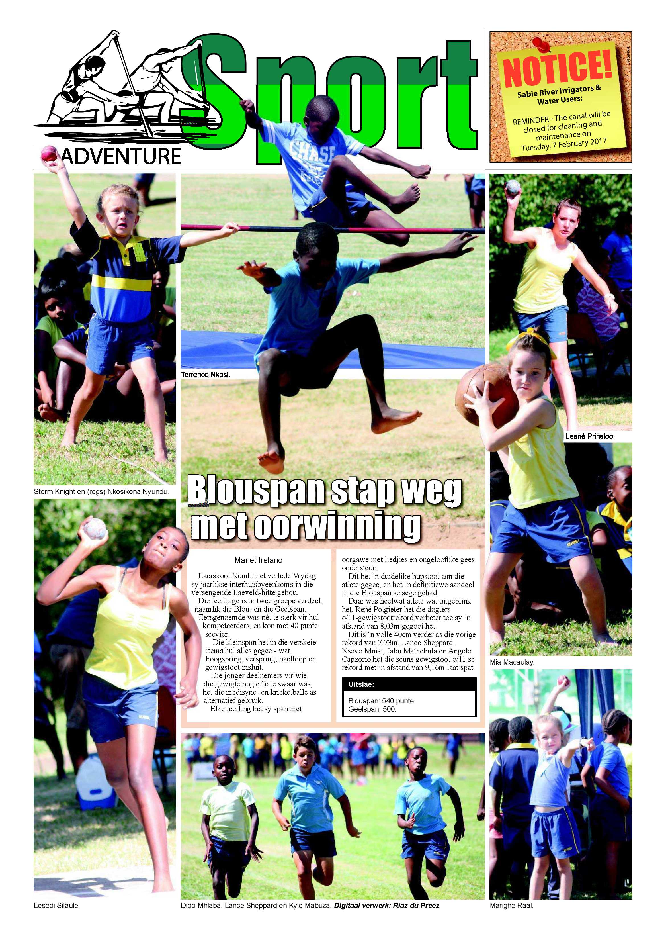 Hazyview Herald 3 February 2017 page 8