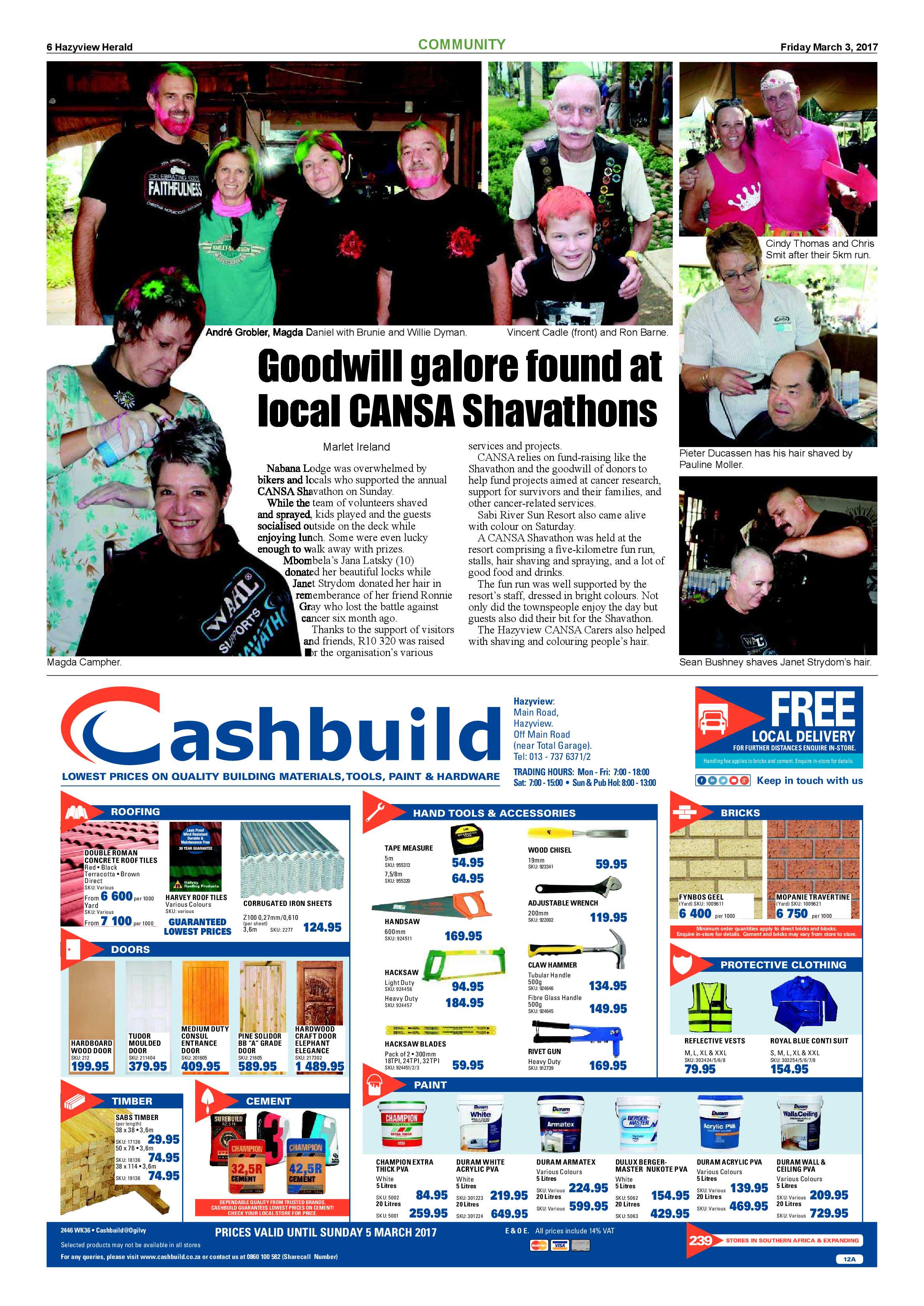 Hazyview Herald 3 March 2017 page 6