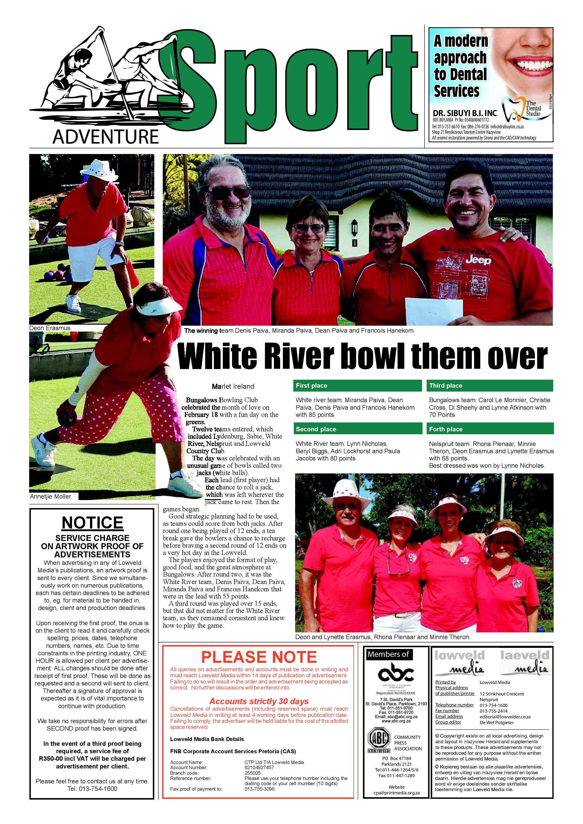 Hazyview Herald 3 March 2017 page 8