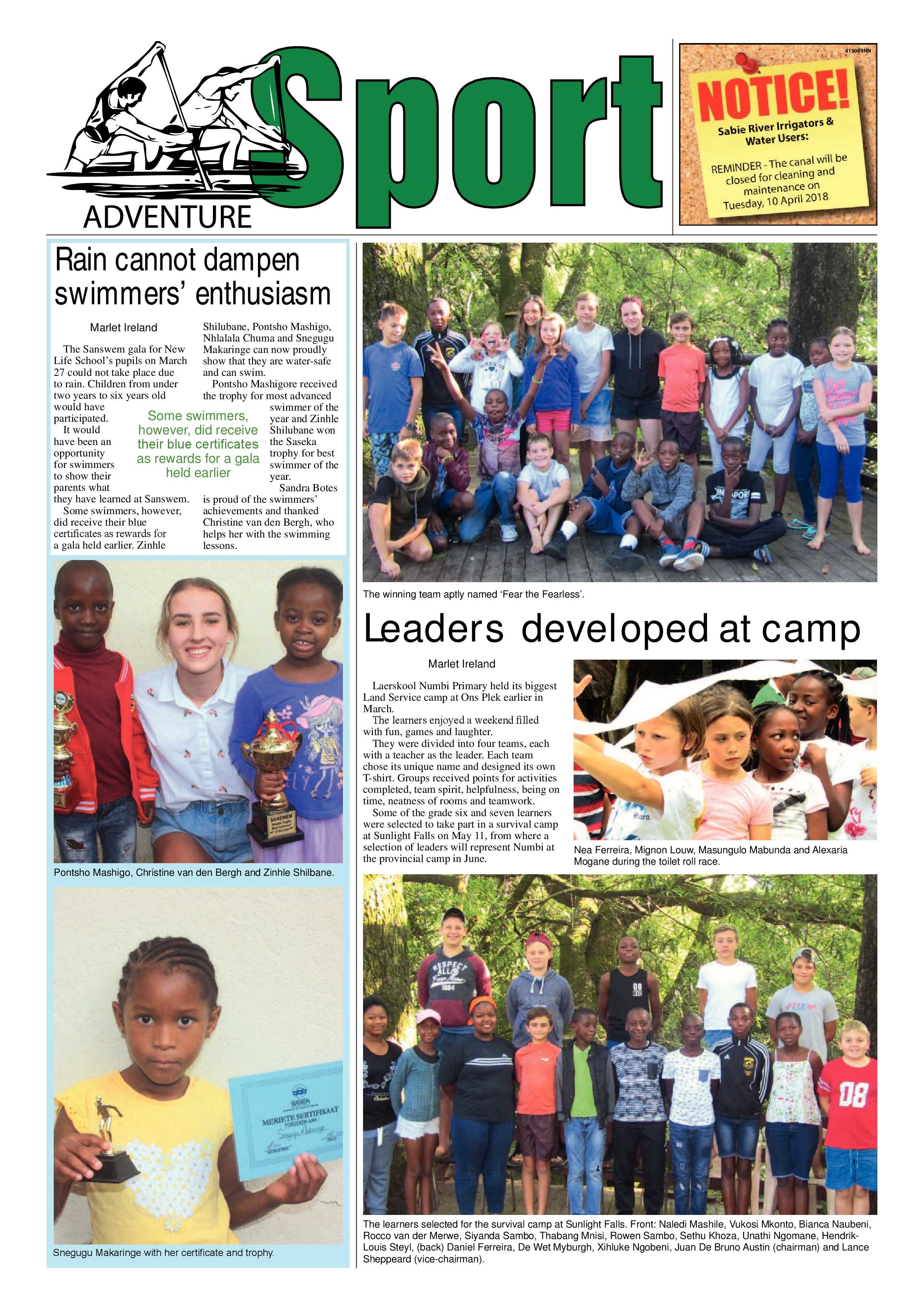 Hazyview Herald 6 April 2018 page 8