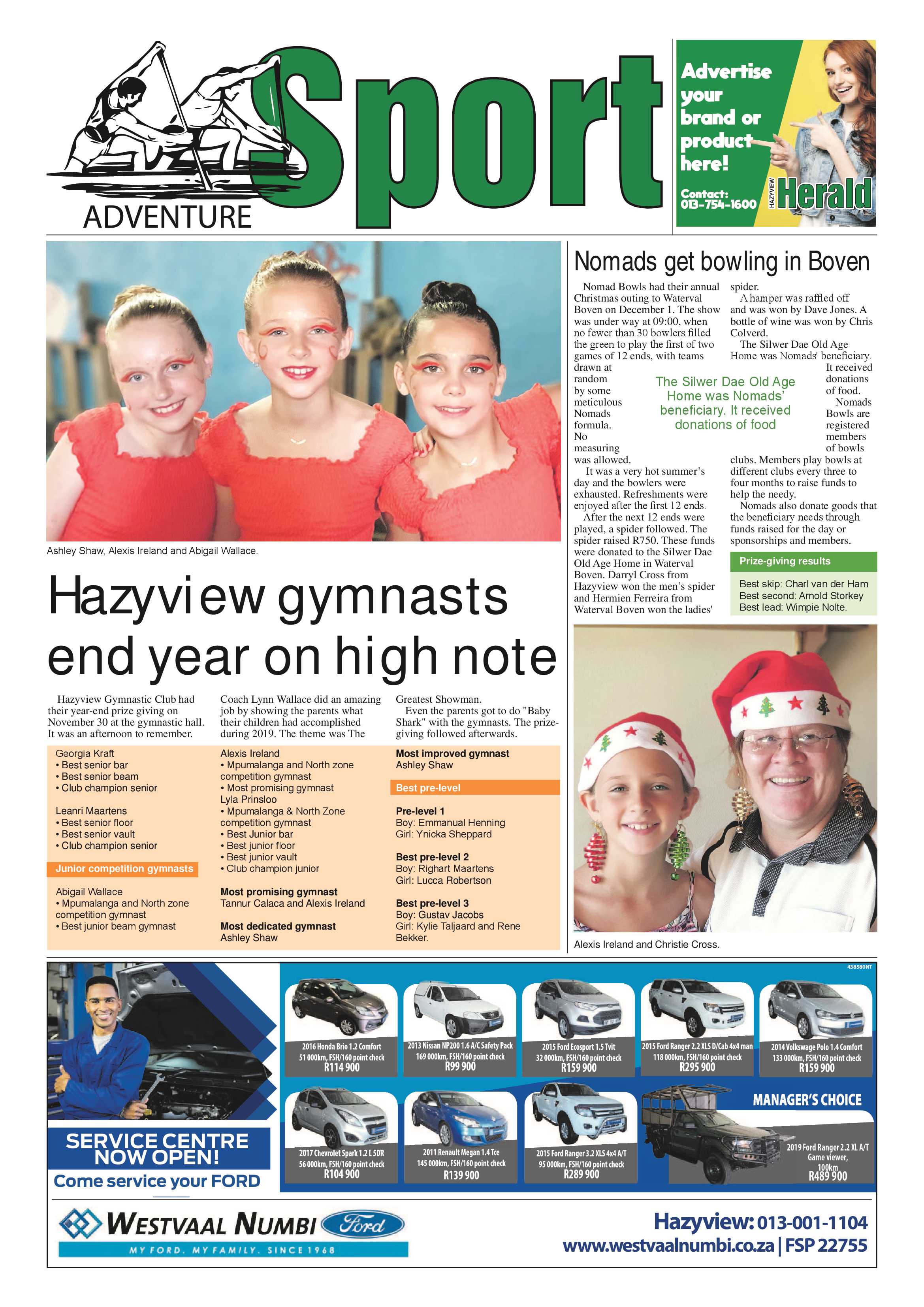 Hazyview Herald 6 December 2019 page 8