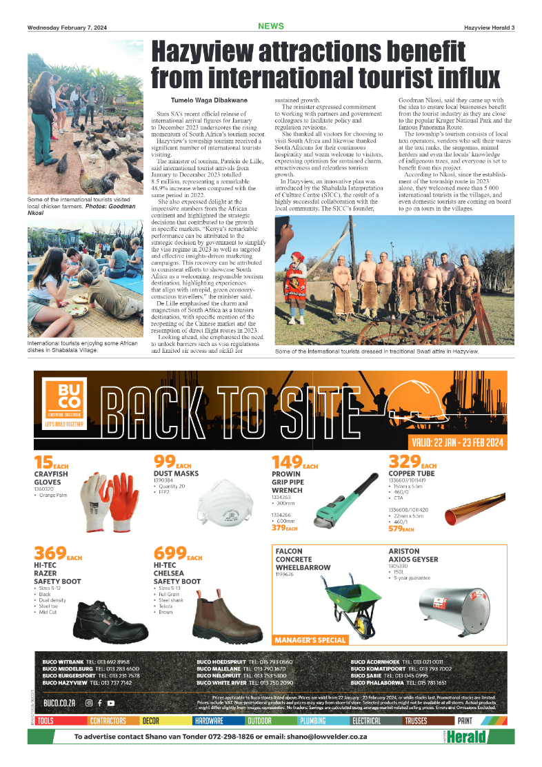 Hazyview Herald 7 February 2024 page 3