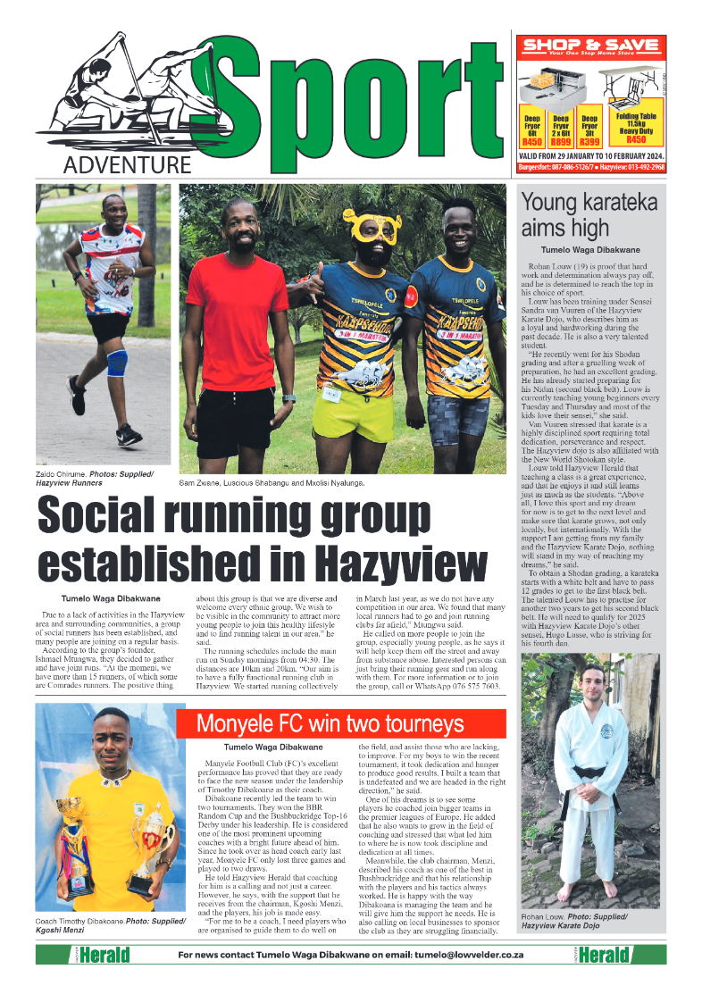 Hazyview Herald 7 February 2024 page 8