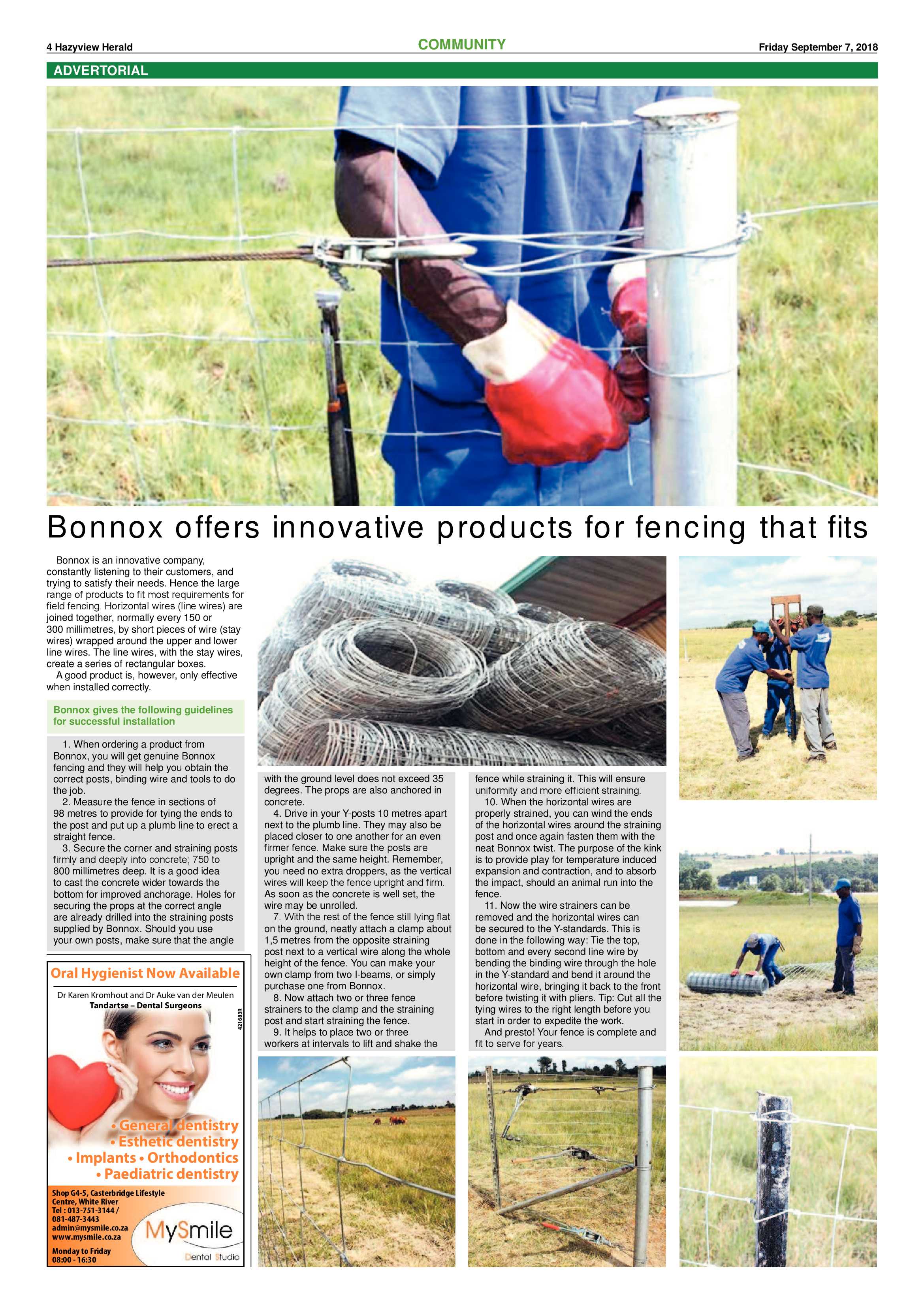 Hazyview Herald 7 September 2018 page 4