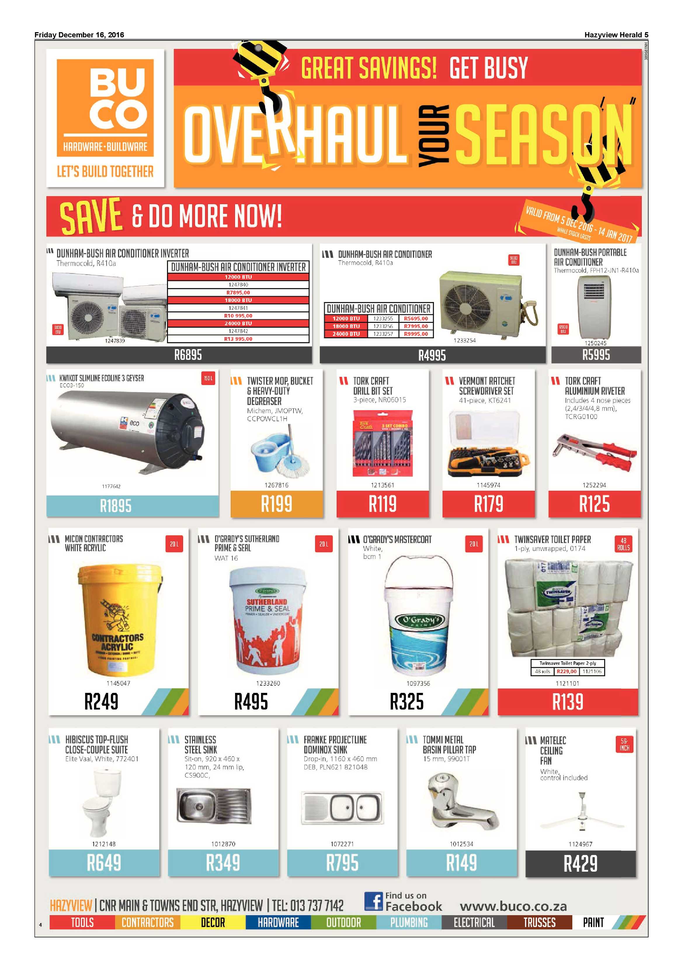 Hazyview Herald 16 December 2016 page 5