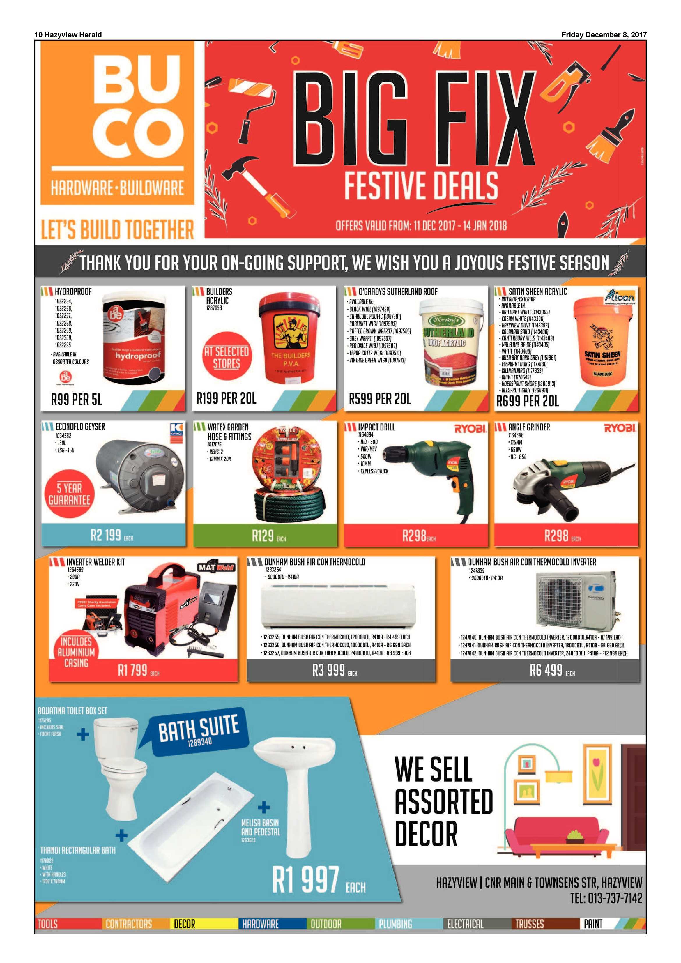 Hazyview Herald 8 December 2017 page 10
