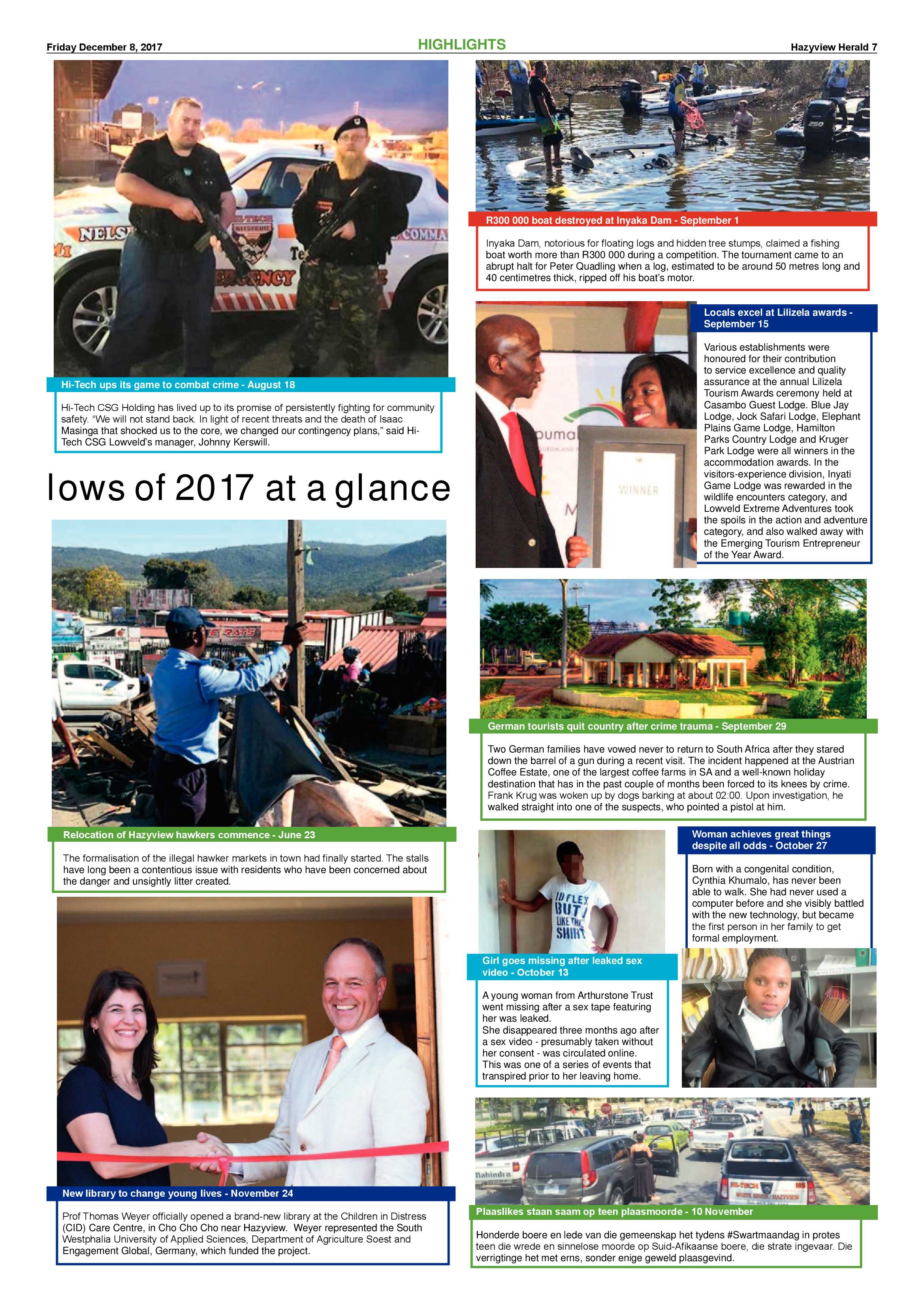 Hazyview Herald 8 December 2017 page 7