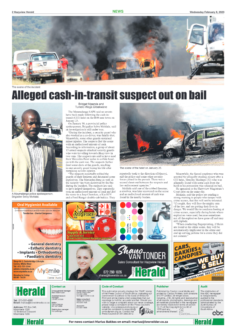 Hazyview Herald 8 February 2023 page 2