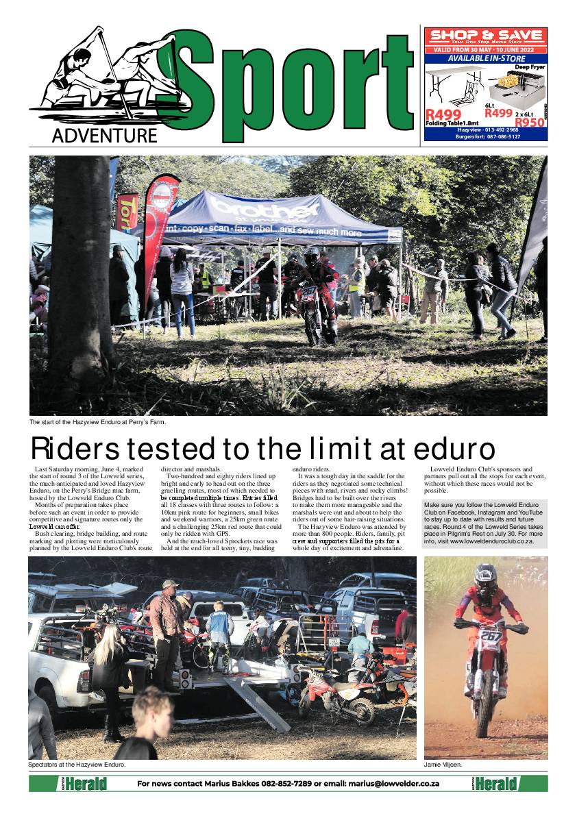 Hazyview Herald 8 June 2022 page 8