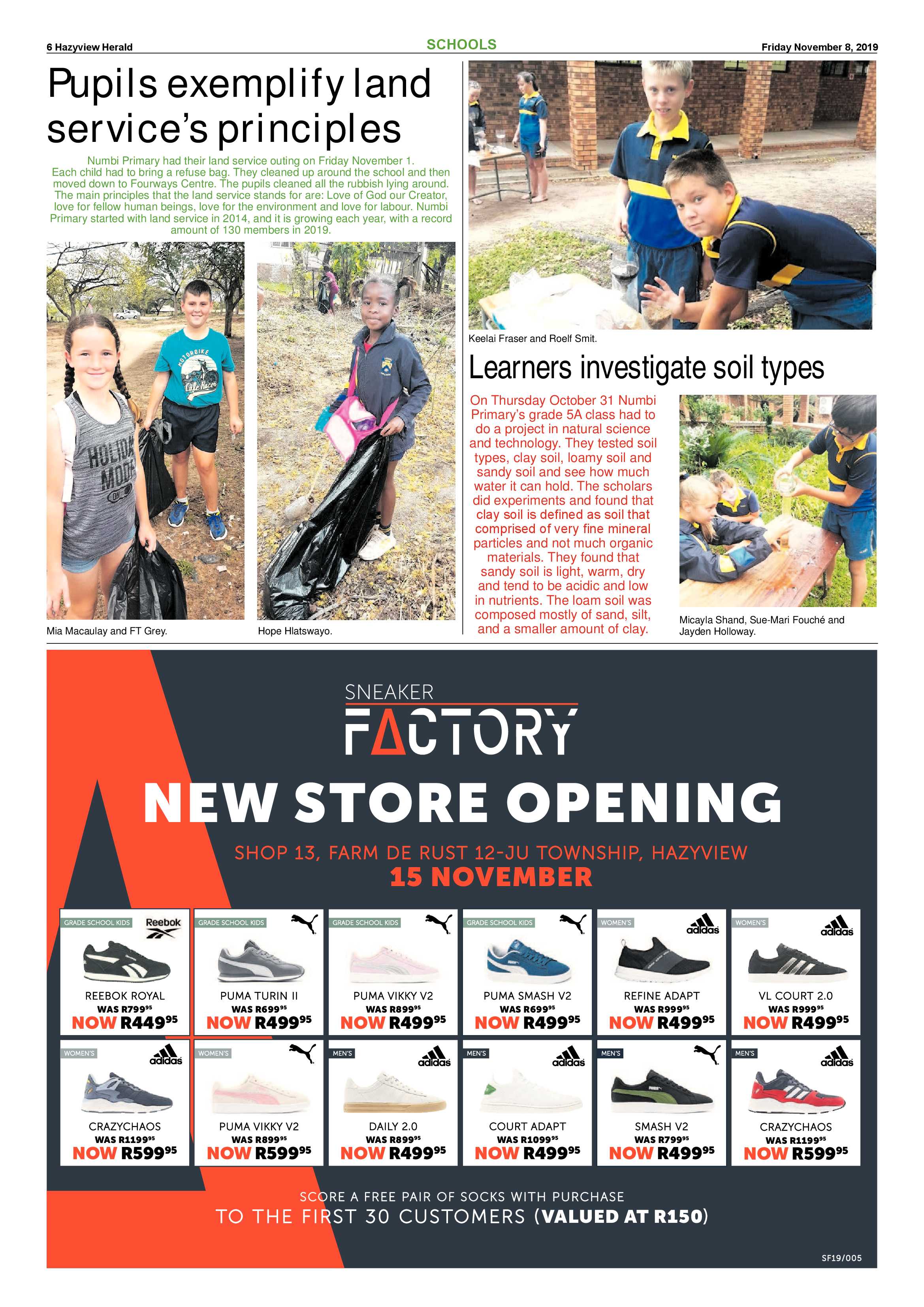Hazyview Herald 8 November 2019 page 6