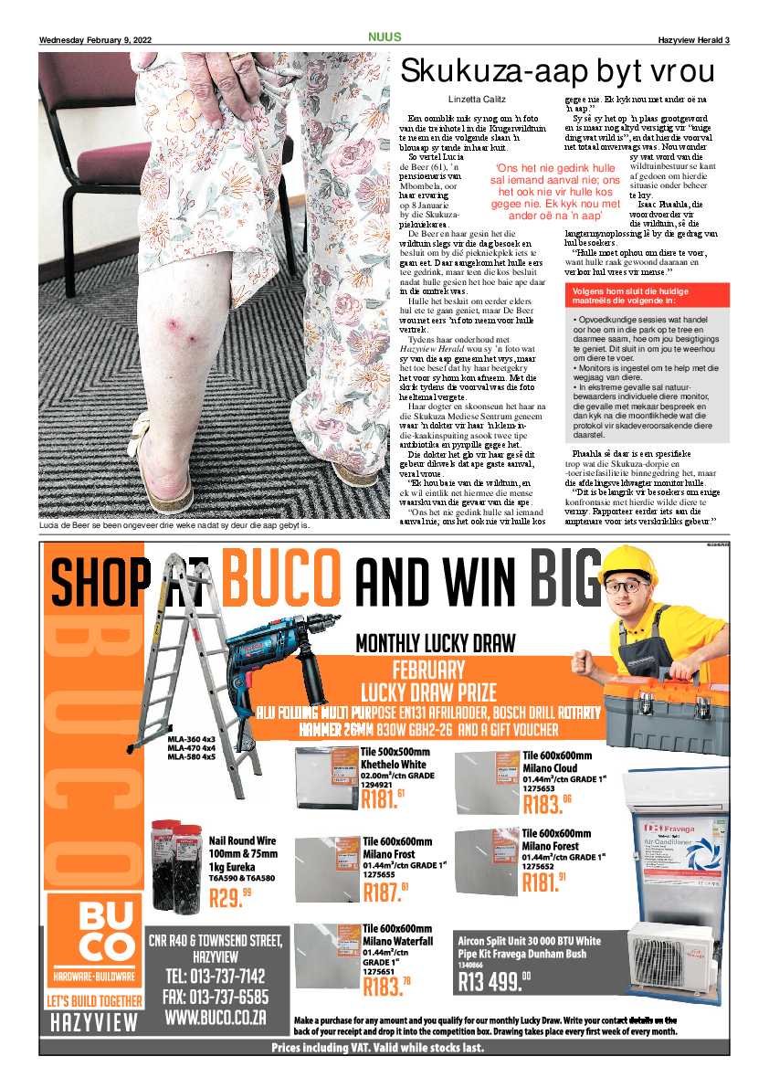 Hazyview Herald 9 February 2022 page 3