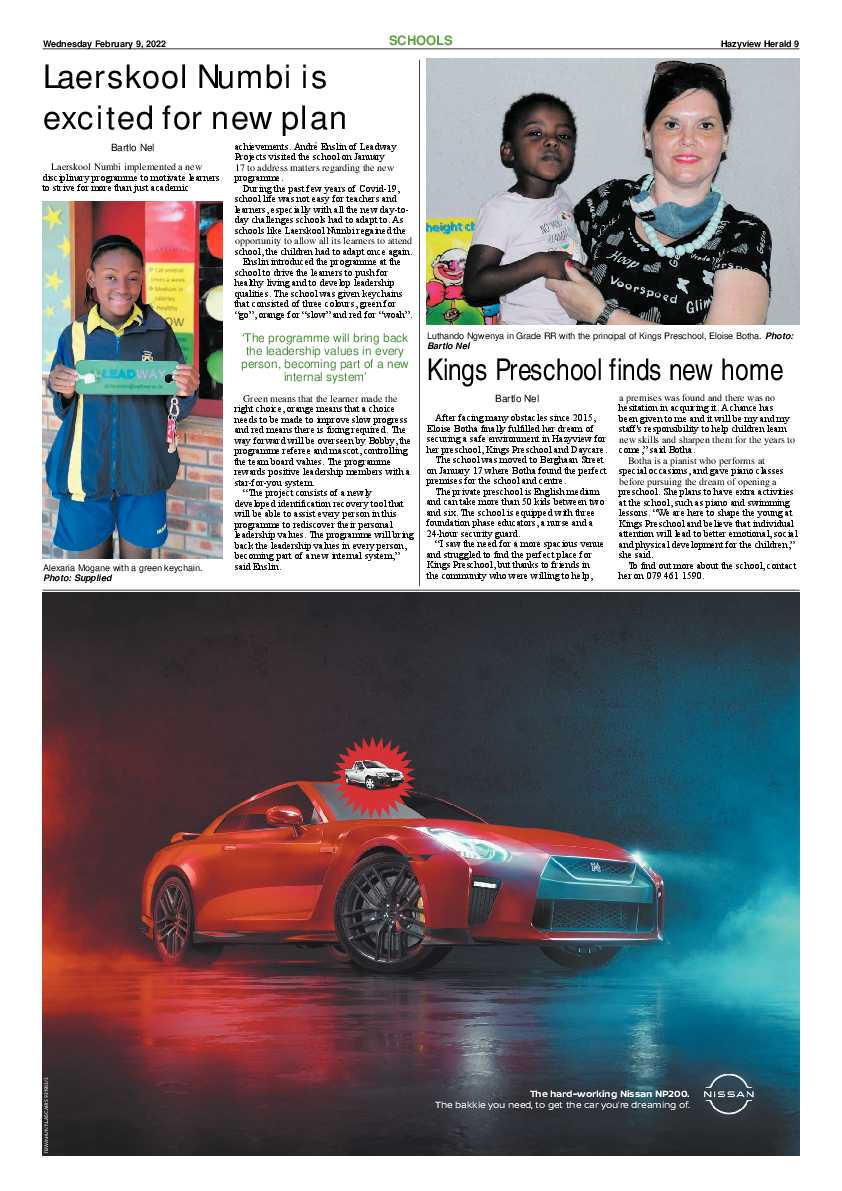 Hazyview Herald 9 February 2022 page 9