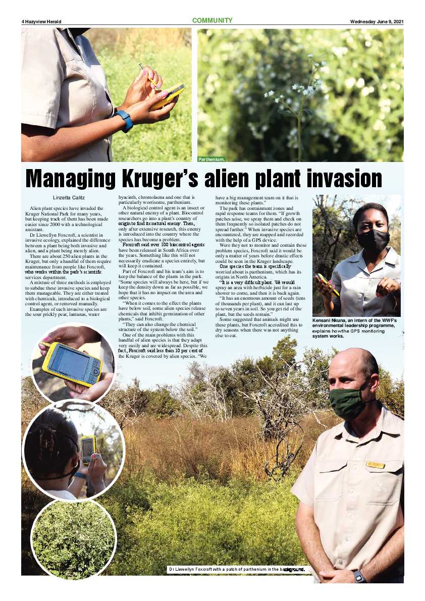 Hazyview Herald 9 June 2021 page 4