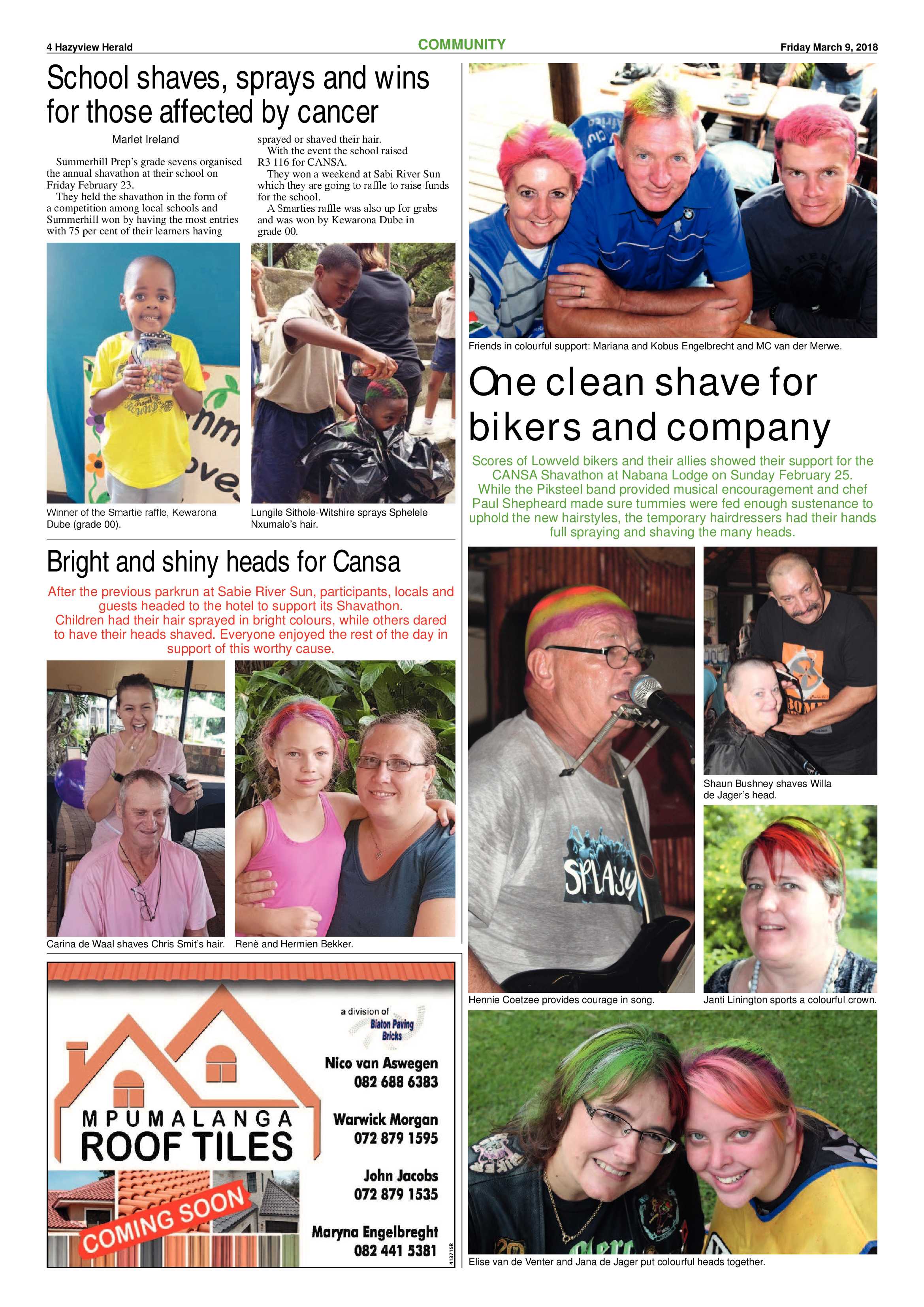Hazyview Herald 9 March 2018 page 4