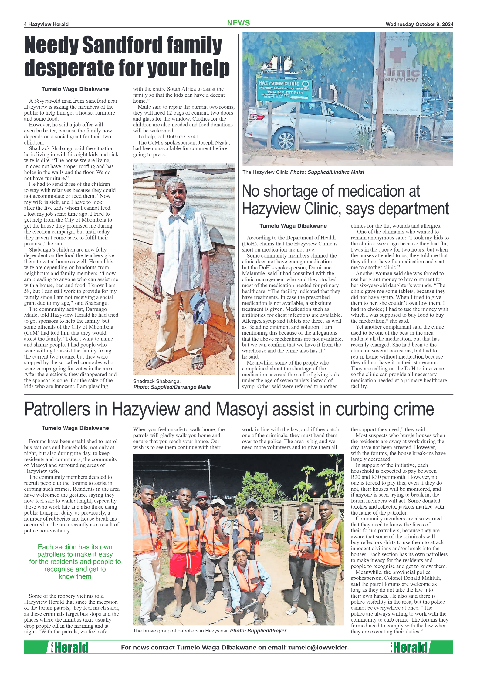 Hazyview Herald 9 October 2024 page 4