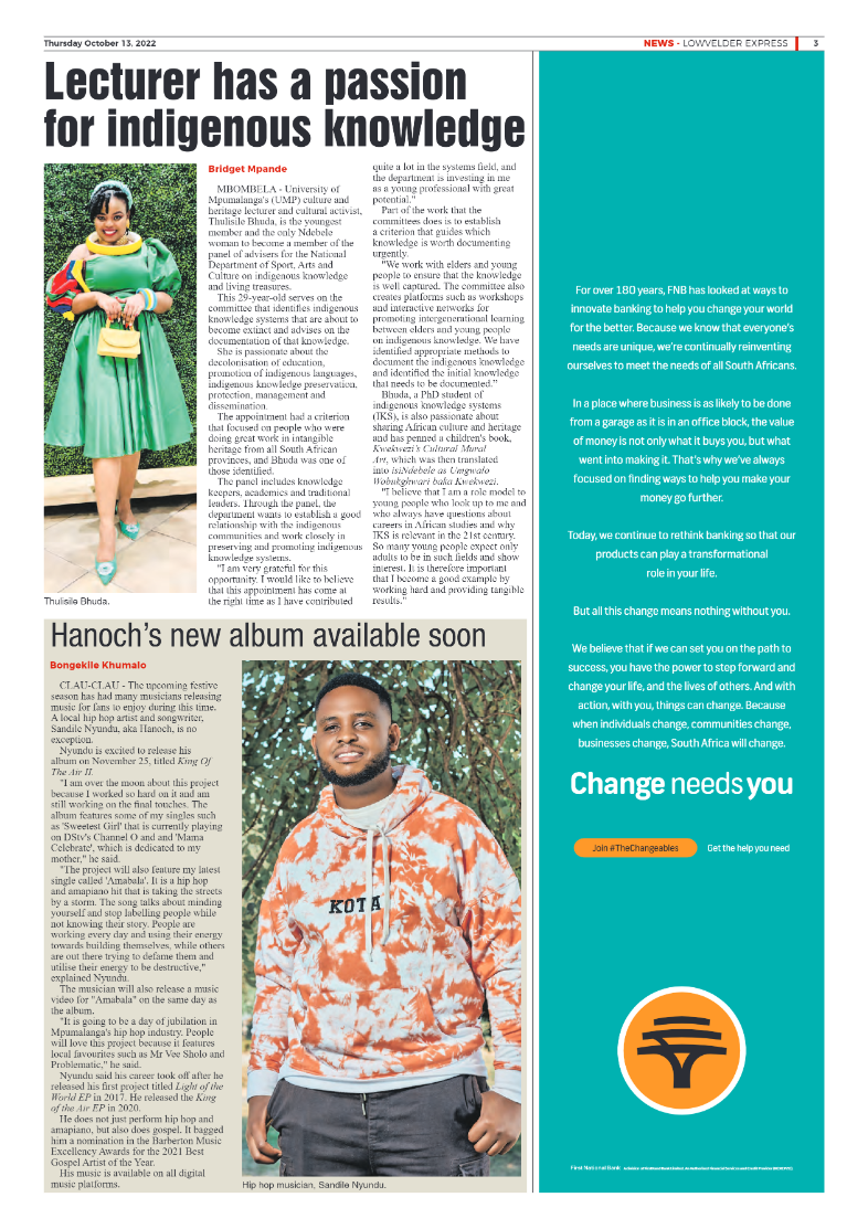 Lowvelder Express 13 October 2022 page 3